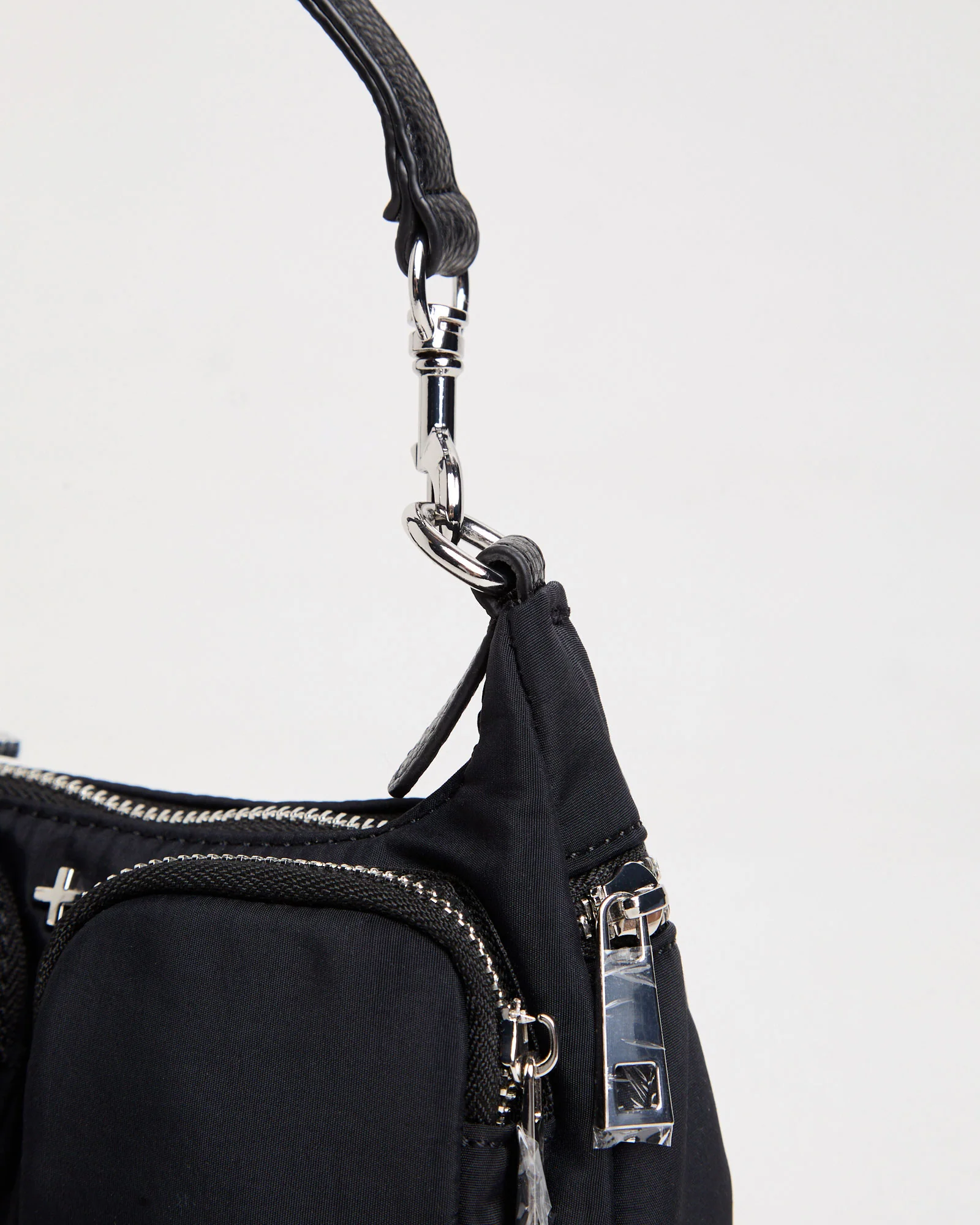 Scheana Bag in Black Nylon - Image 4