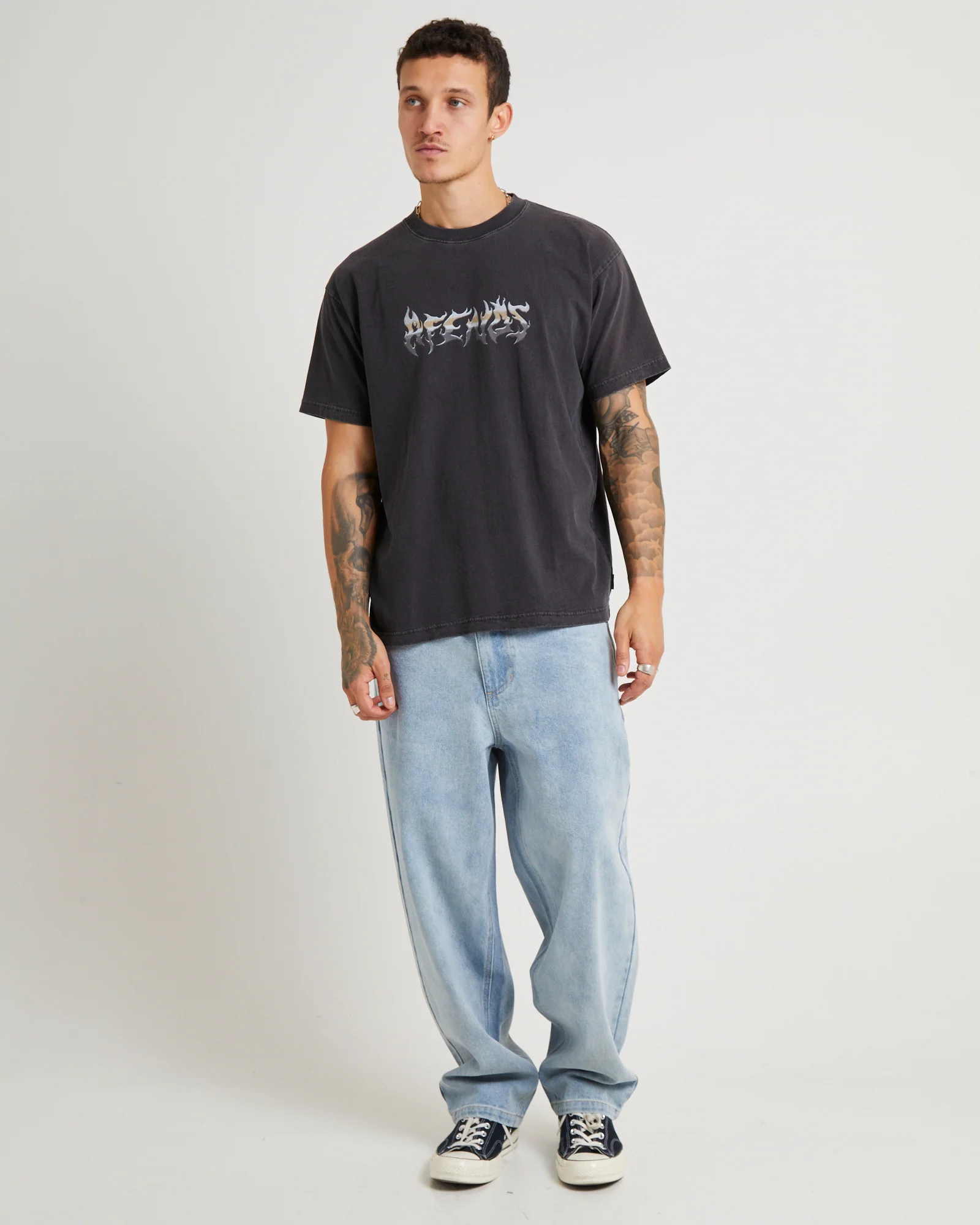 Scorched Heavy Boxy Fit T-Shirt - Image 3