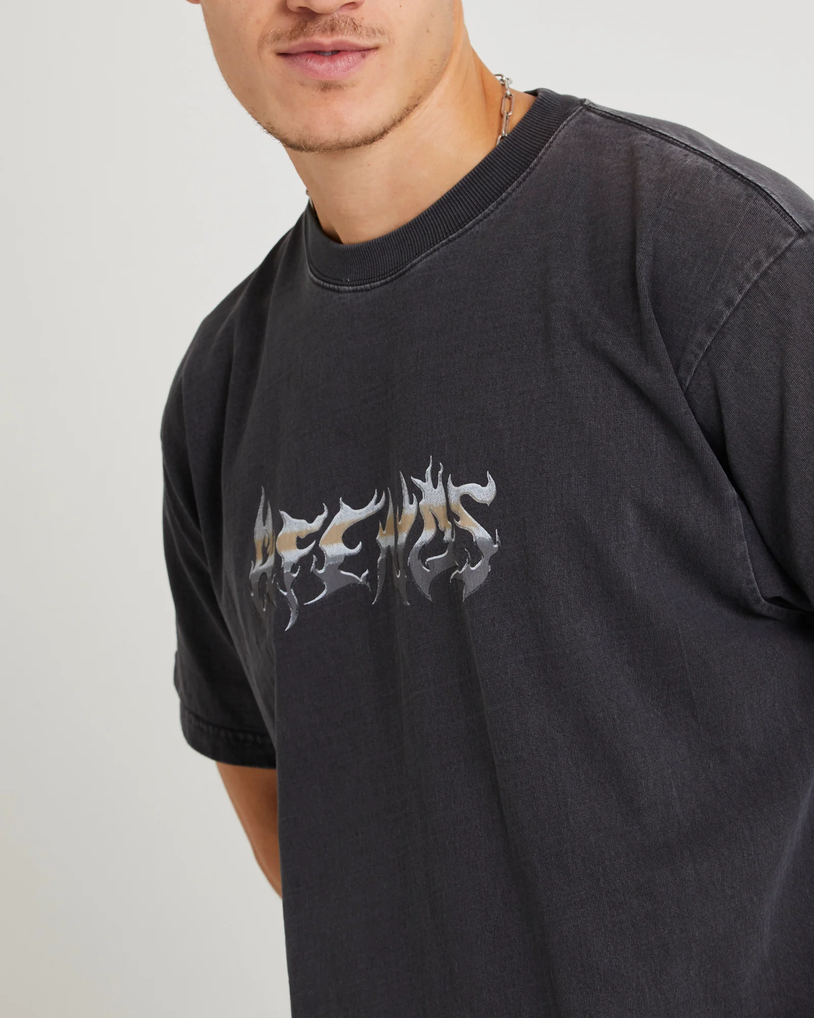 Scorched Heavy Boxy Fit T-Shirt - Image 5