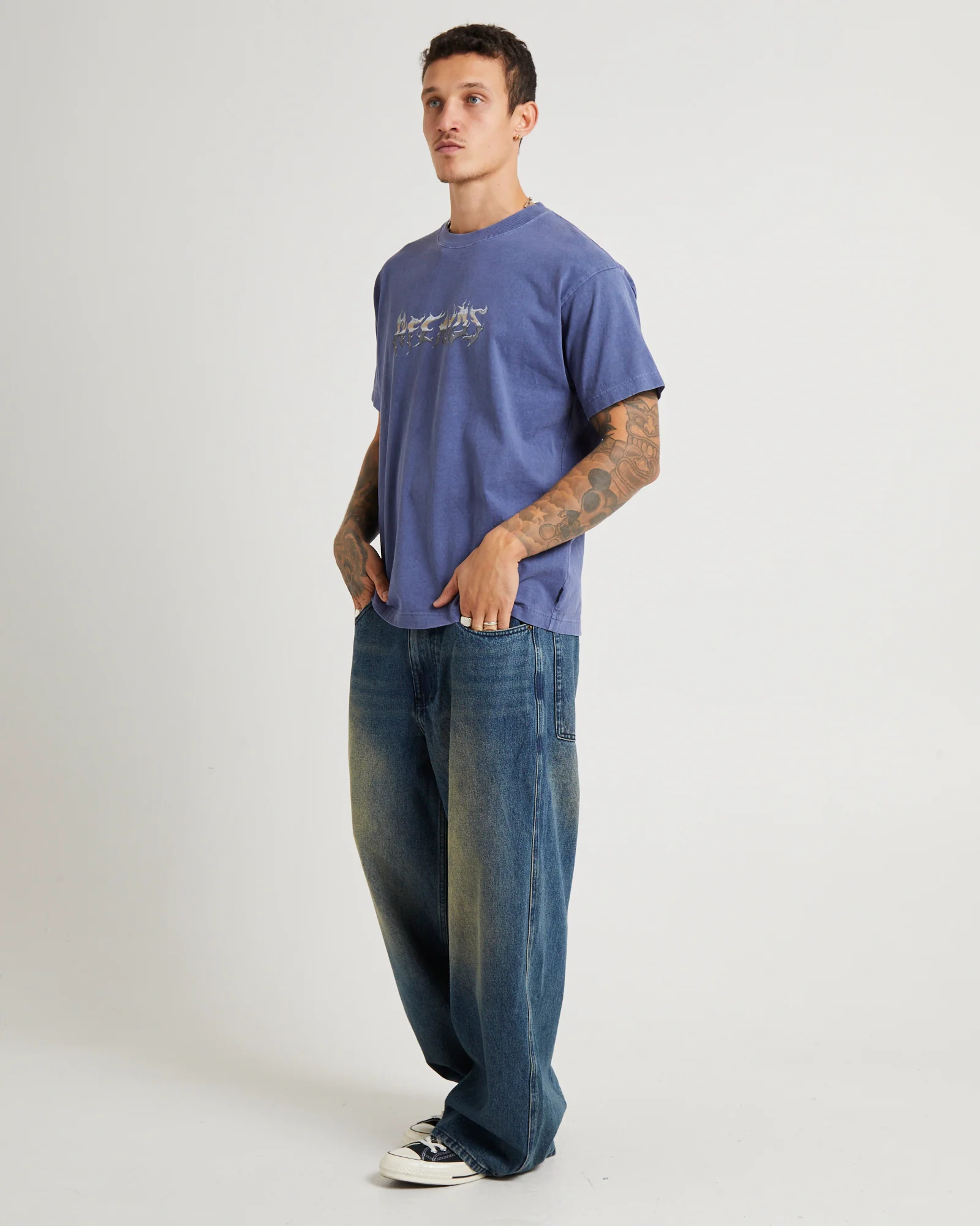 Scorched Heavy Boxy Fit T-Shirt - Image 4