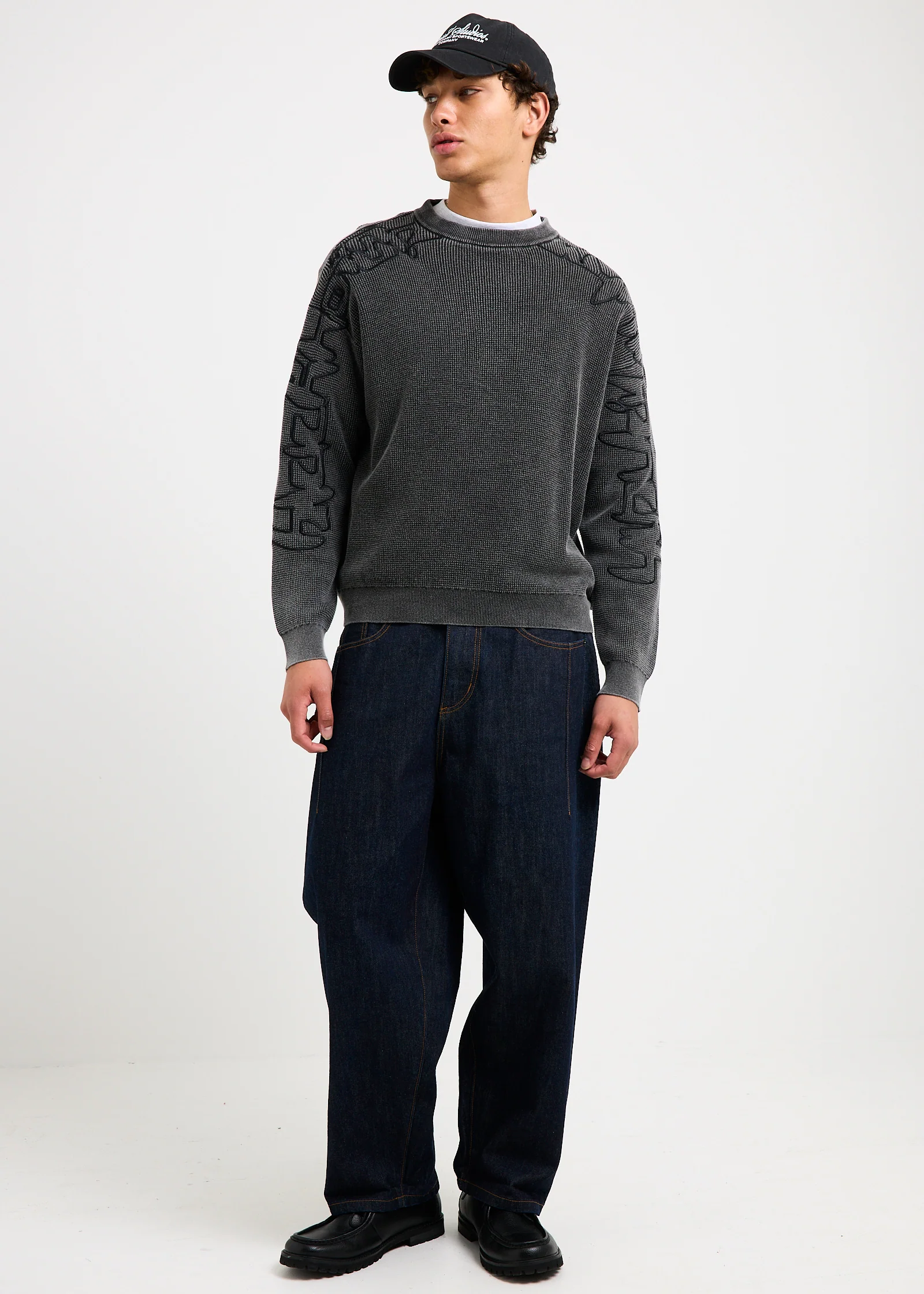 Scrawl Waffle Knit - Image 2