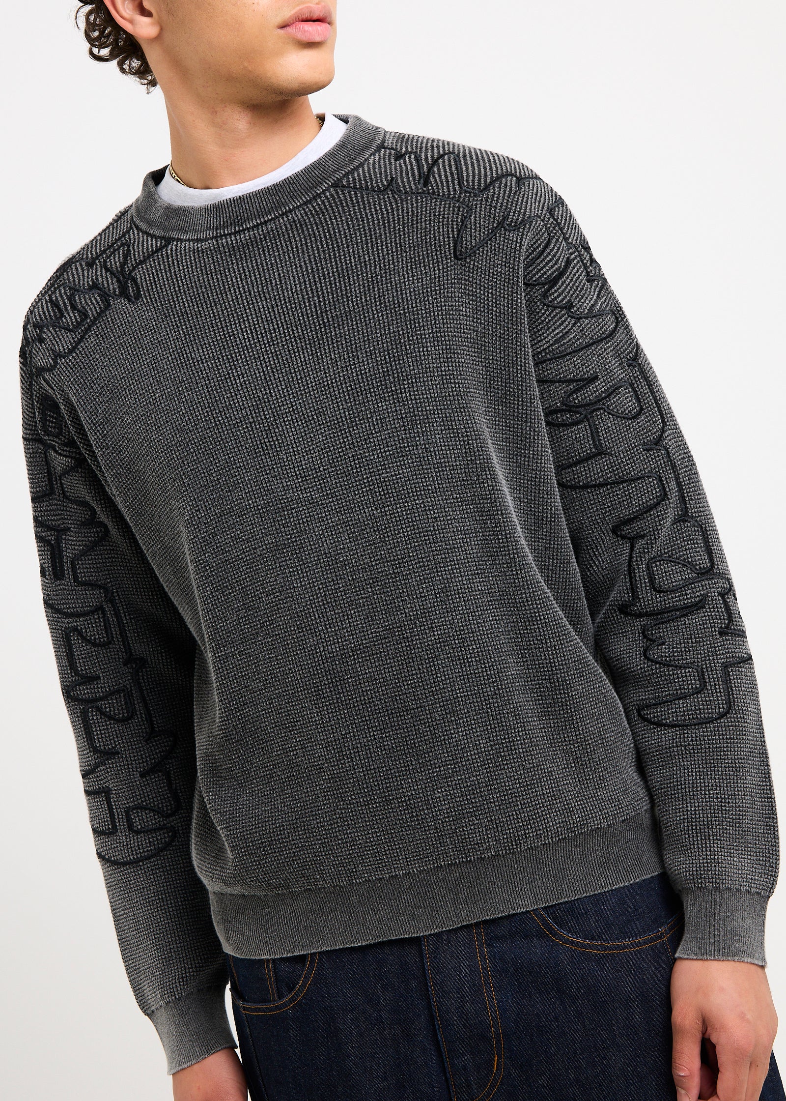 Scrawl Waffle Knit - Image 6