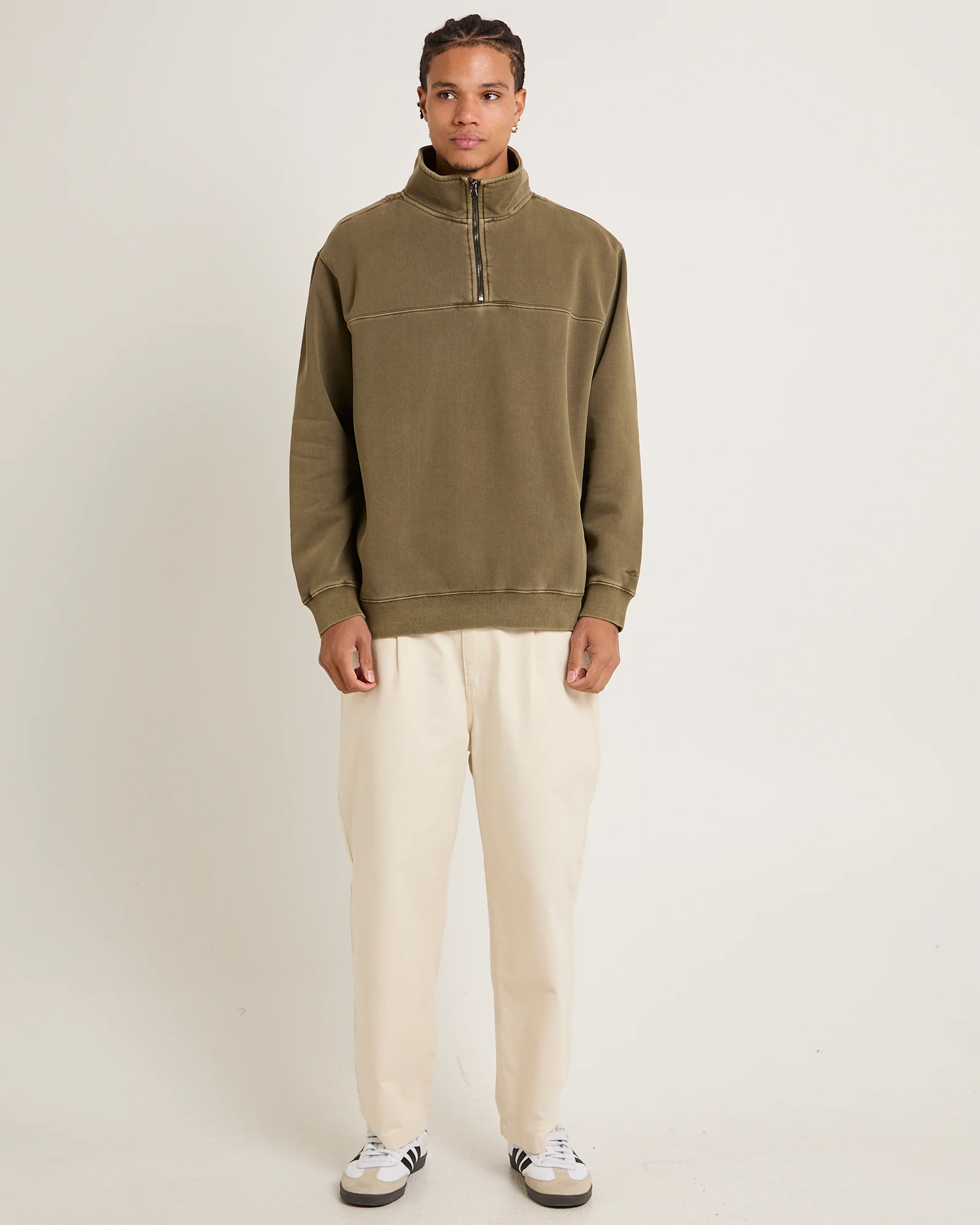 Script 1/4 Zip Fleece Jumper - Image 3