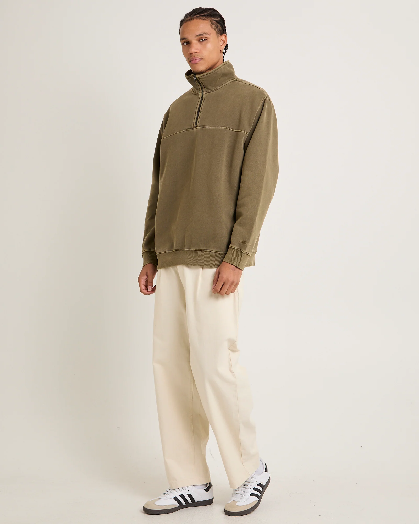 Script 1/4 Zip Fleece Jumper - Image 4