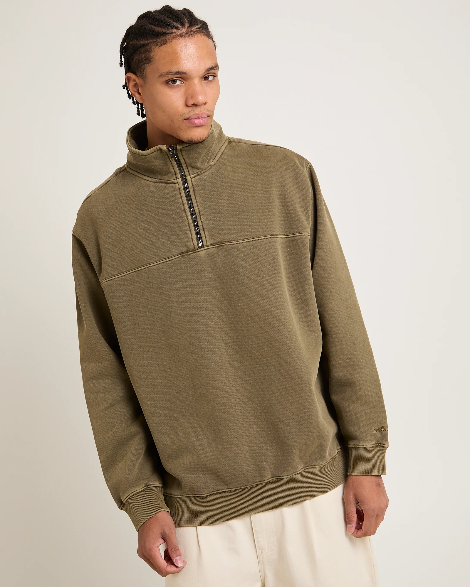 Script 1/4 Zip Fleece Jumper - Image 5