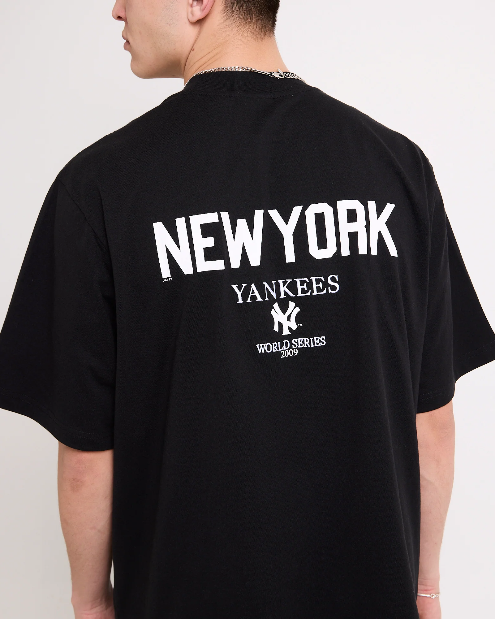 New York Yankees Script Boxy T-Shirt - Image 5