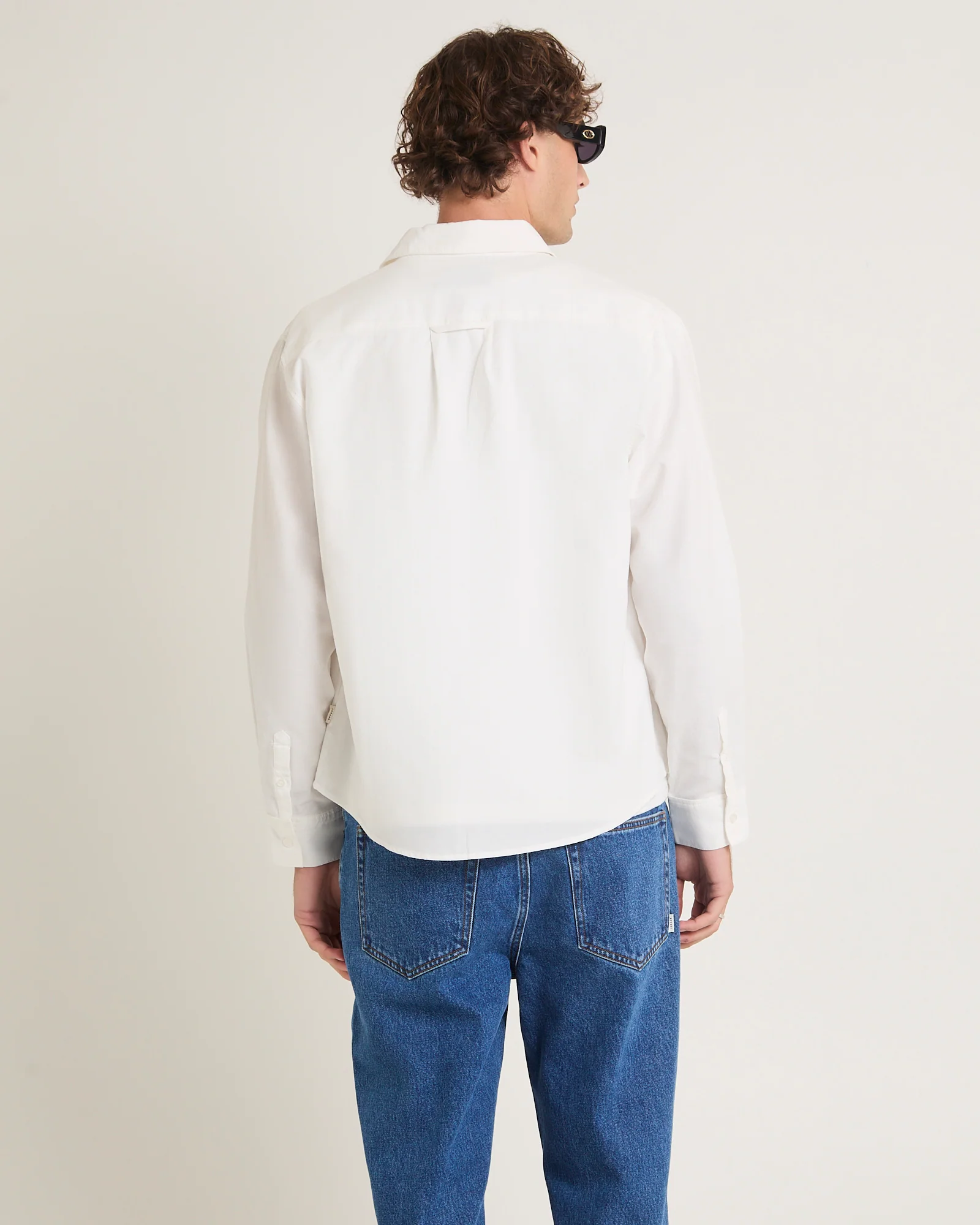 Script Oxford Long Sleeve Shirt - Image 3