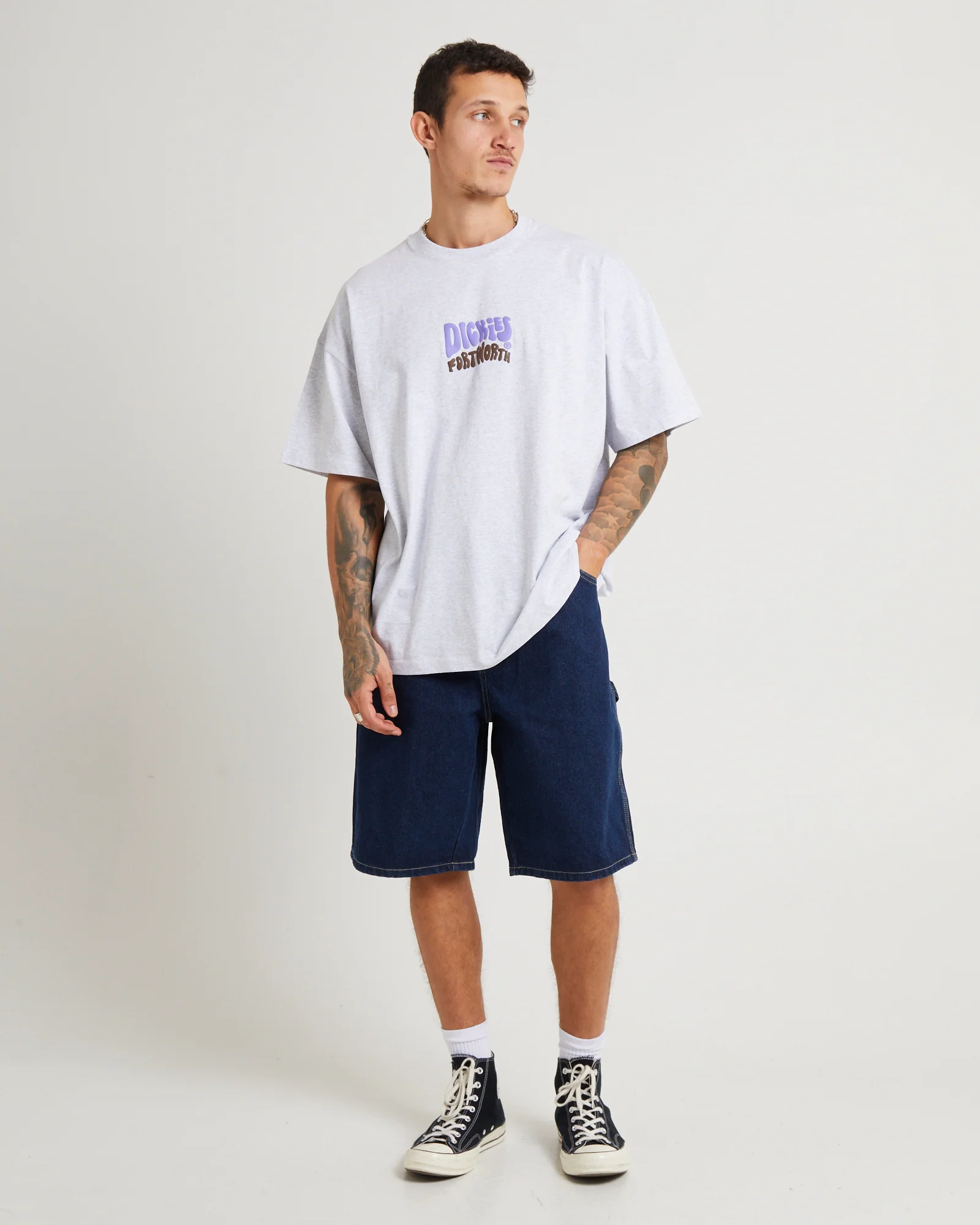 SDX200 11'' Relaxed Fit Denim Carpenter Shorts - Image 3