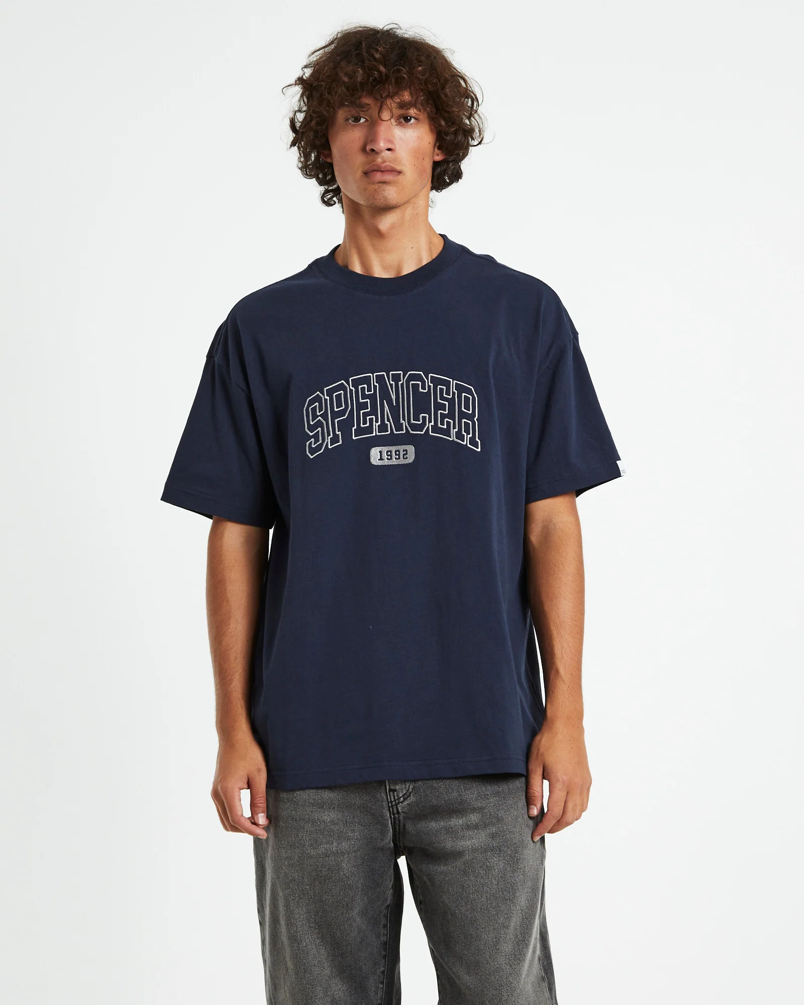 Seattle T-Shirt Vintage Navy