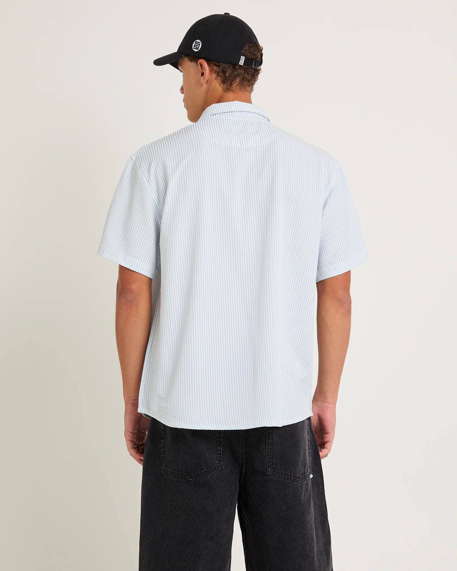 Seersucker Summer Short Sleeve Shirt - Image 2