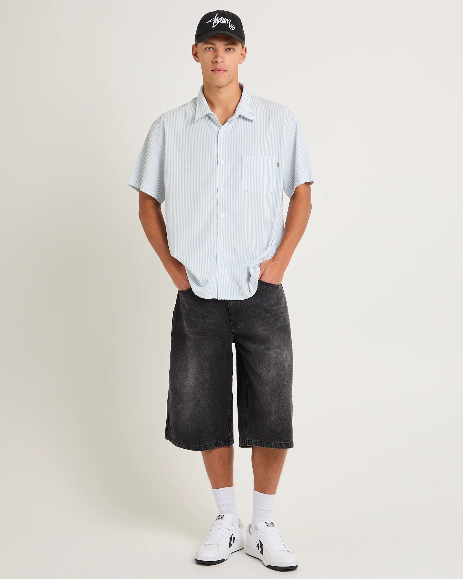 Seersucker Summer Short Sleeve Shirt - Image 3