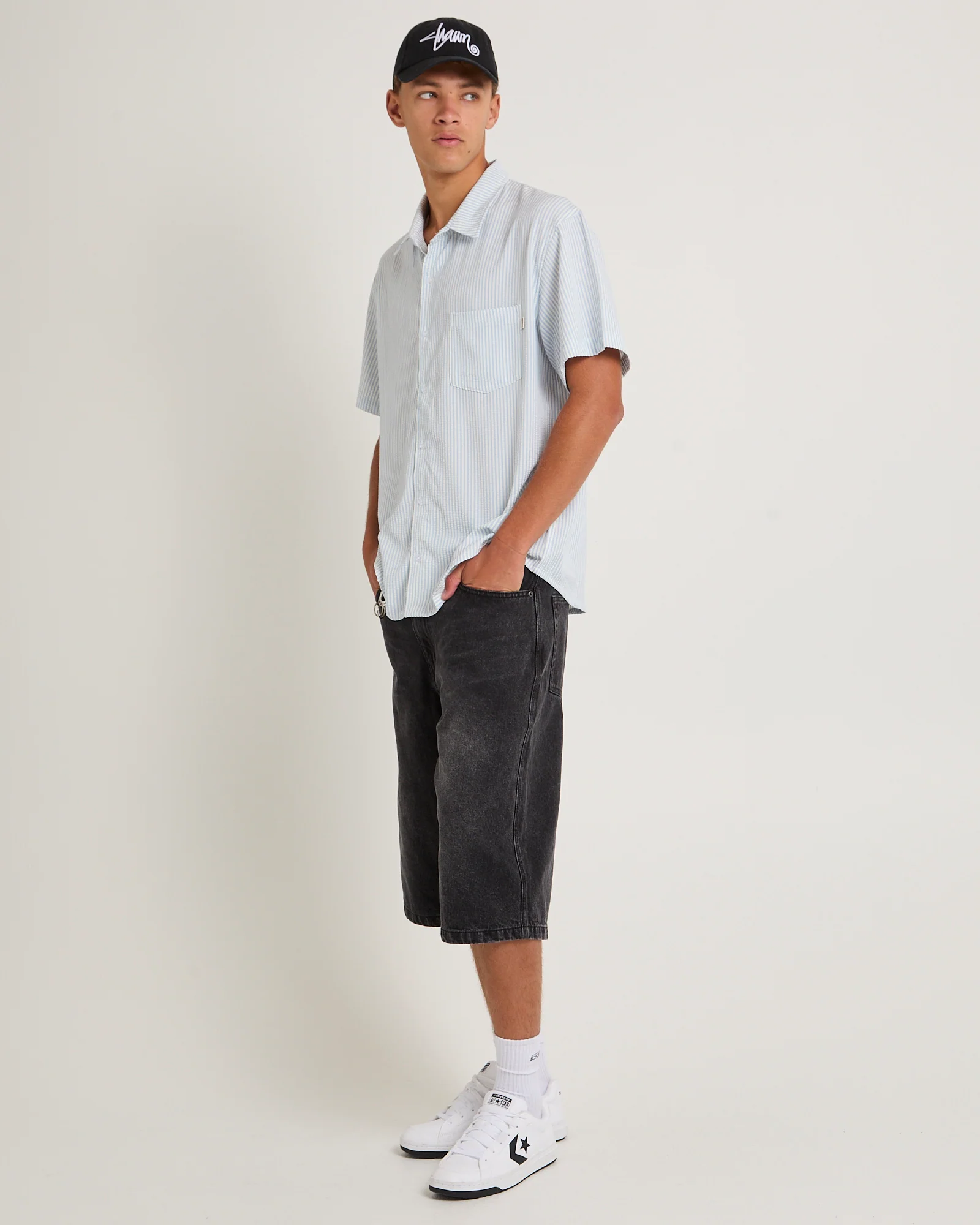 Seersucker Summer Short Sleeve Shirt - Image 4