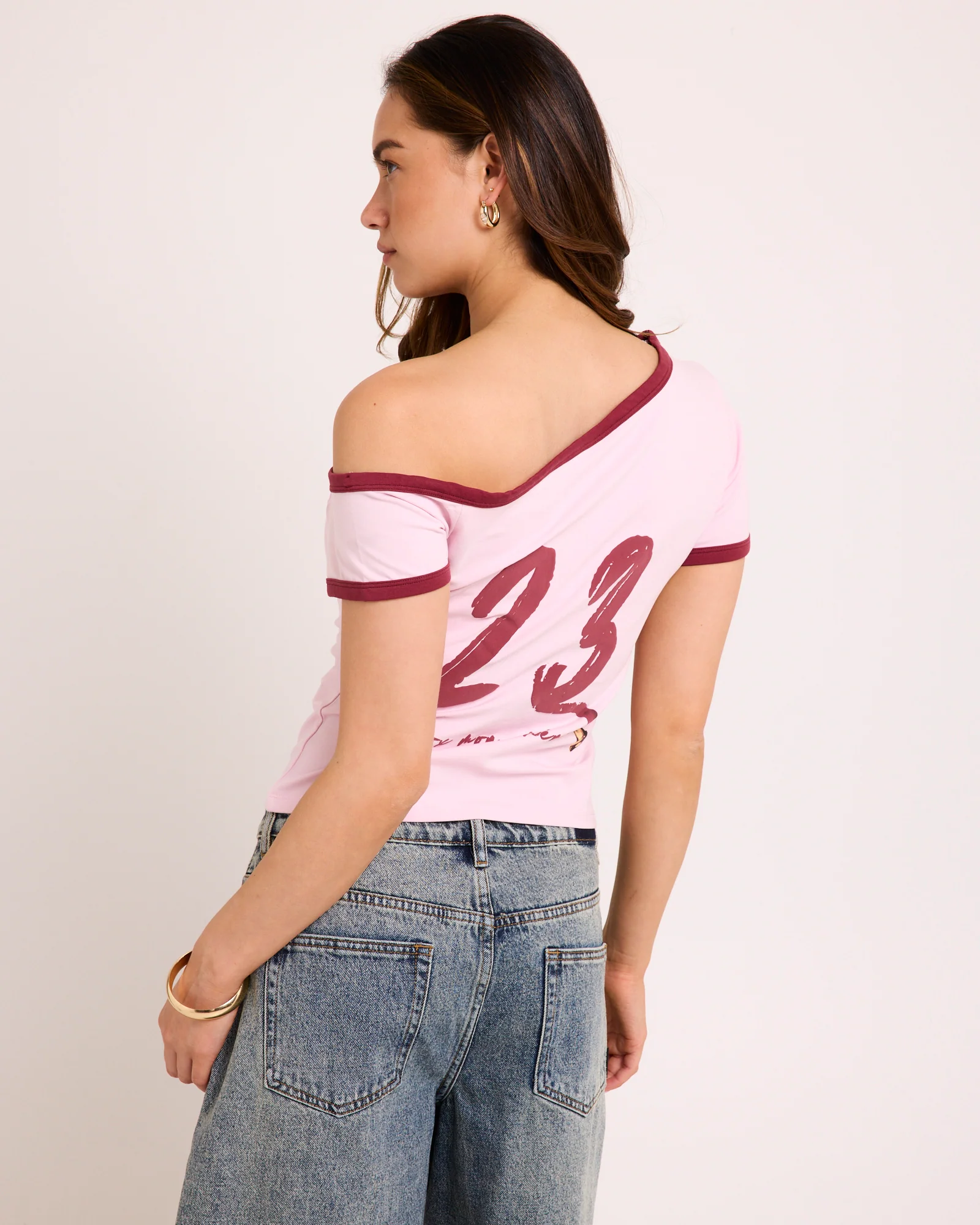 Self Love Slashed T-Shirt - Image 4