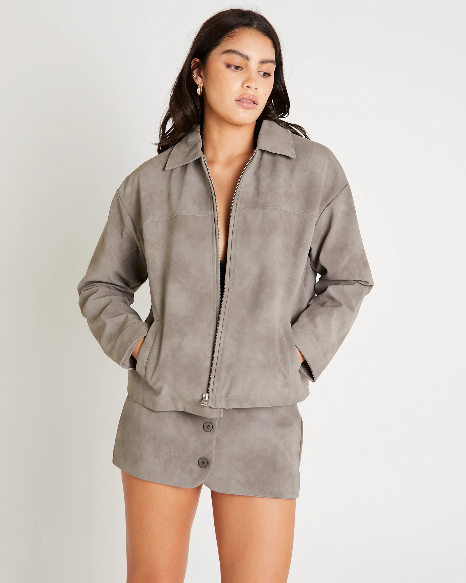 Serena Suede Jacket - Image 6