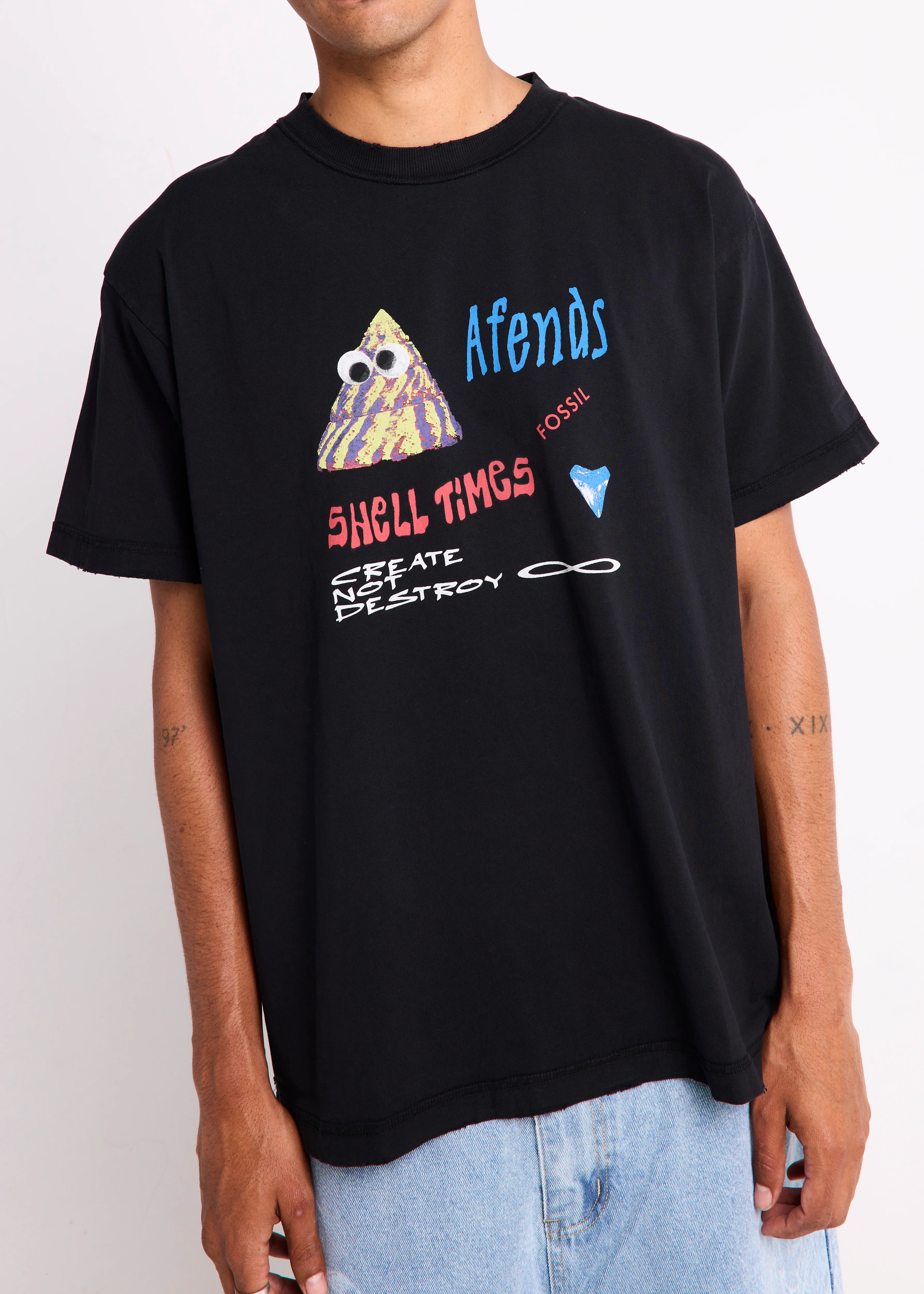 Shell Times Boxy T-Shirt - Image 5