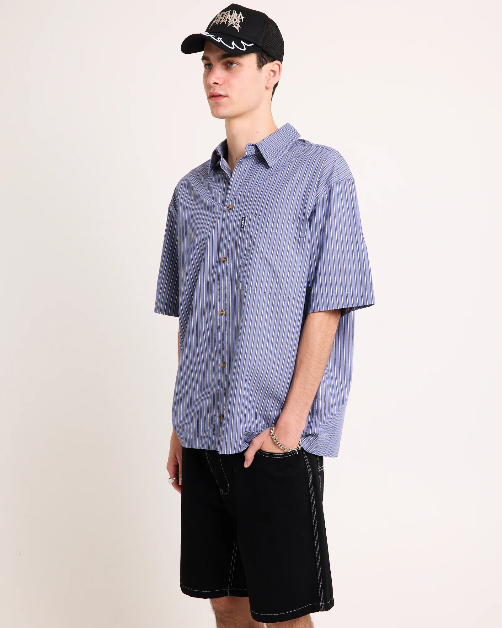 Shipwreck Stripe Short Sleeve Shirt - Image 3