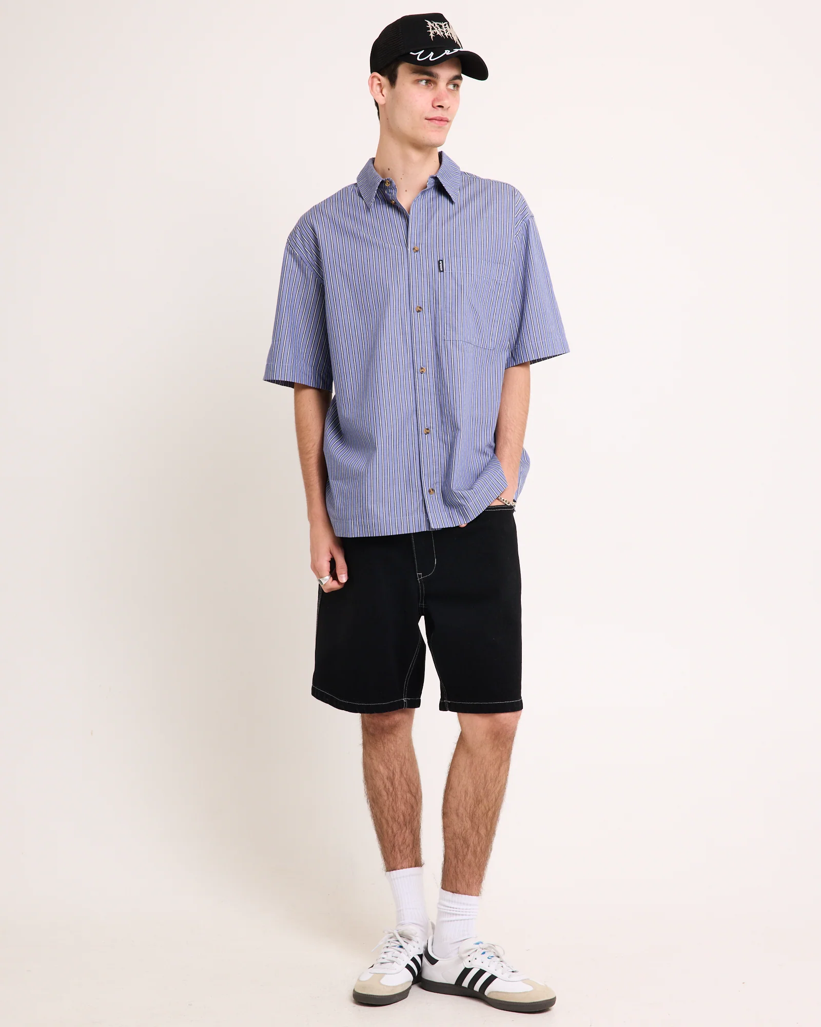 Shipwreck Stripe Short Sleeve Shirt - Image 4