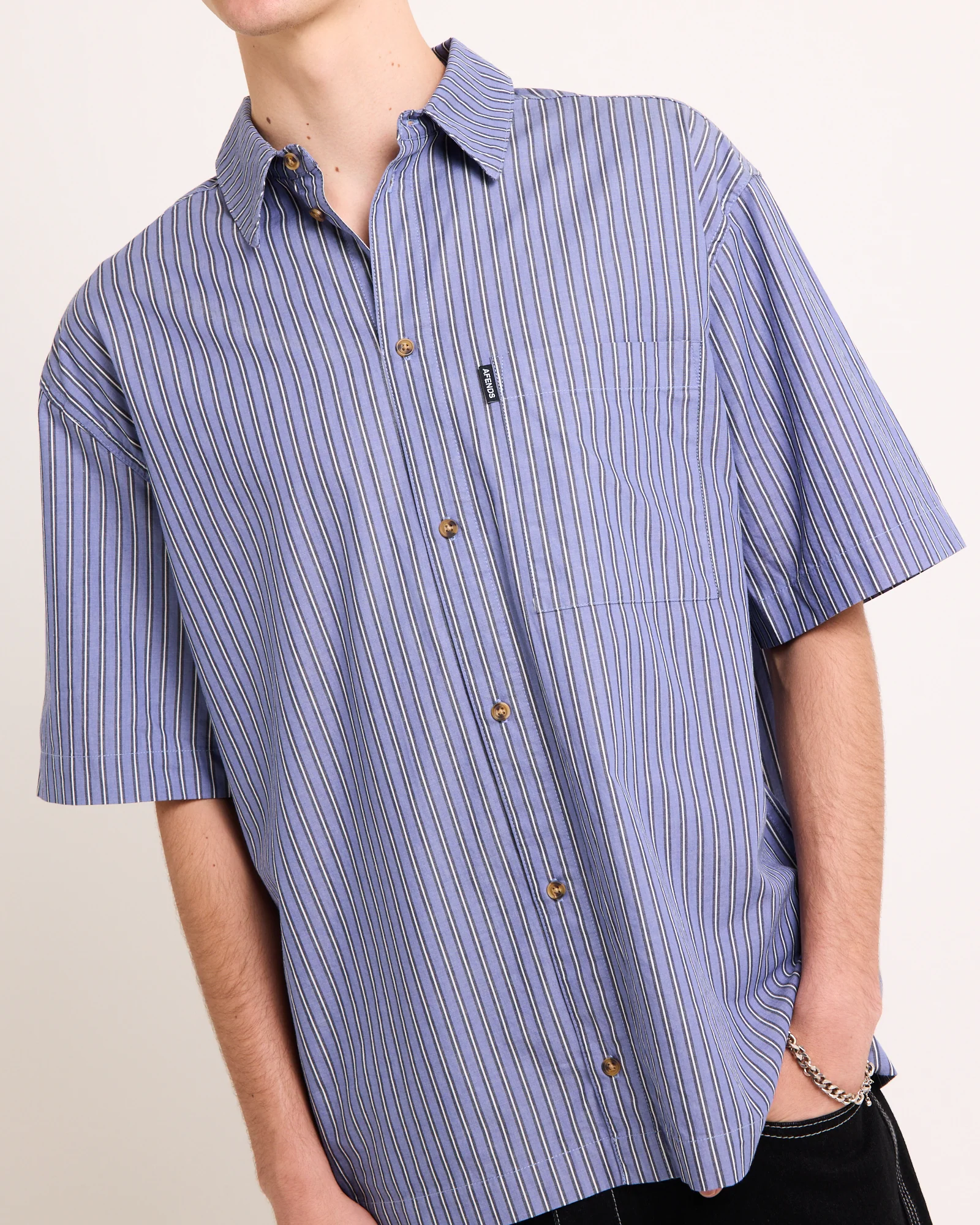 Shipwreck Stripe Short Sleeve Shirt - Image 5