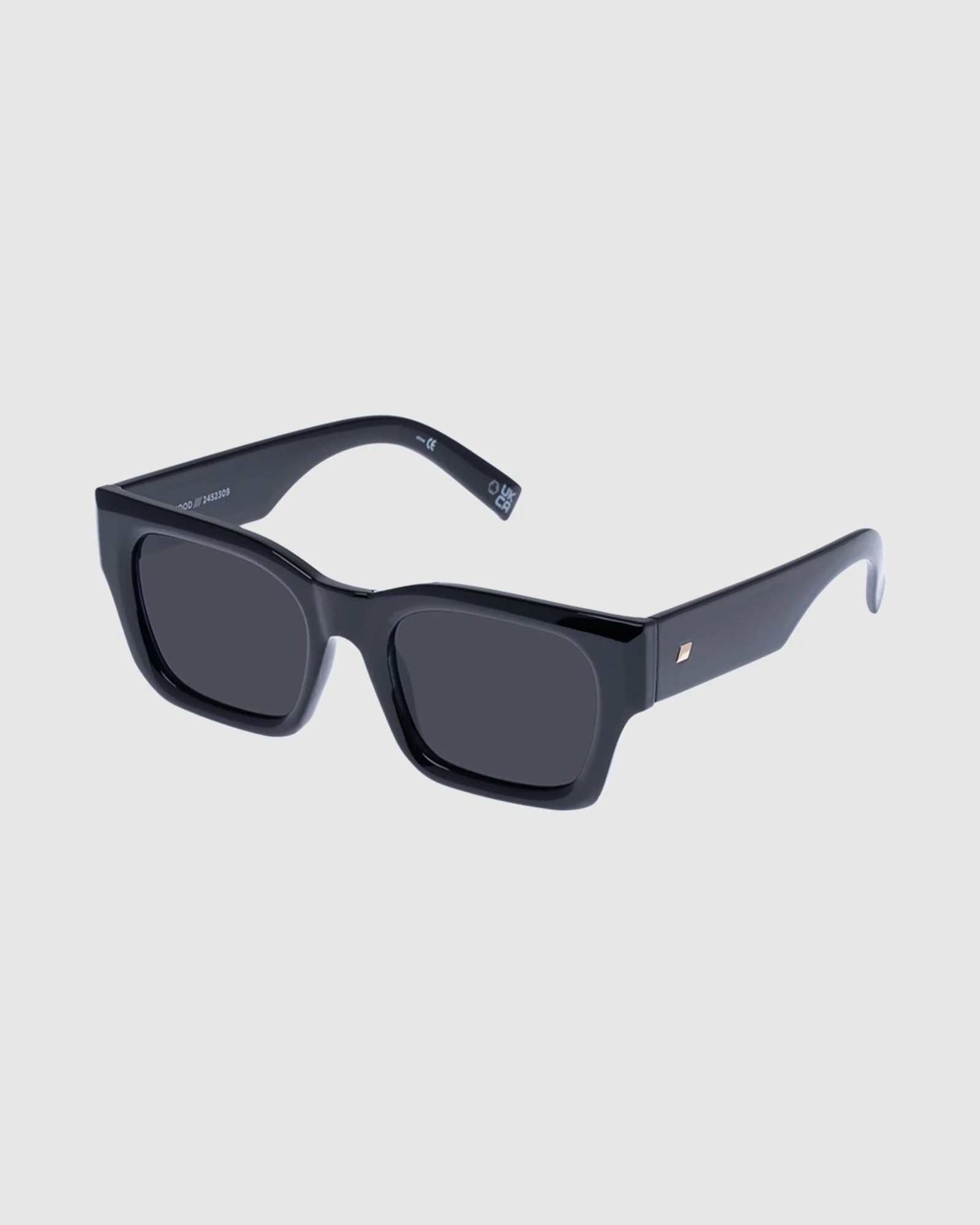 Shmood Sunglasses Black/Smoke Mono - Image 2