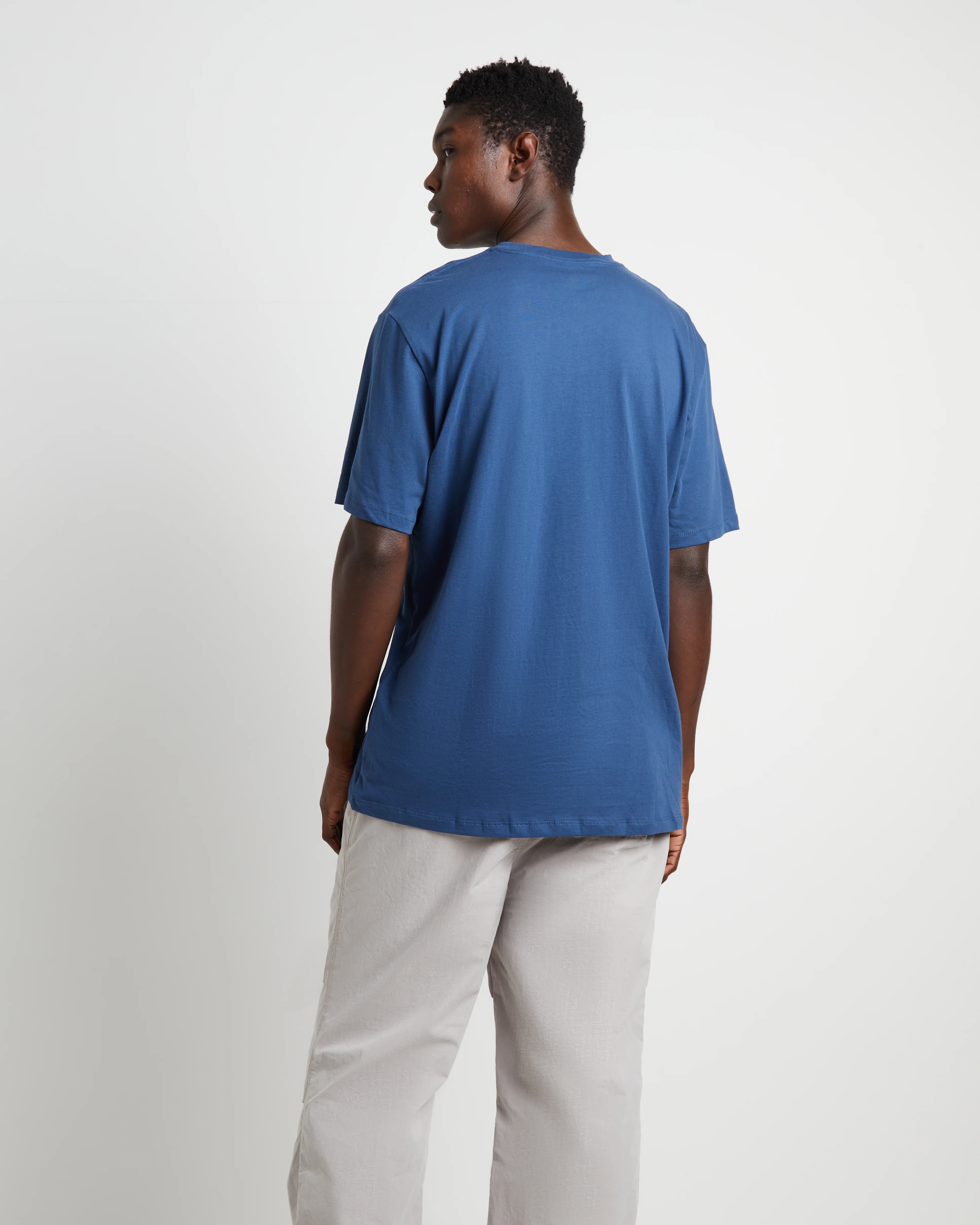 Short Sleeve Half Dome T-Shirt in Shady Blue - Image 2