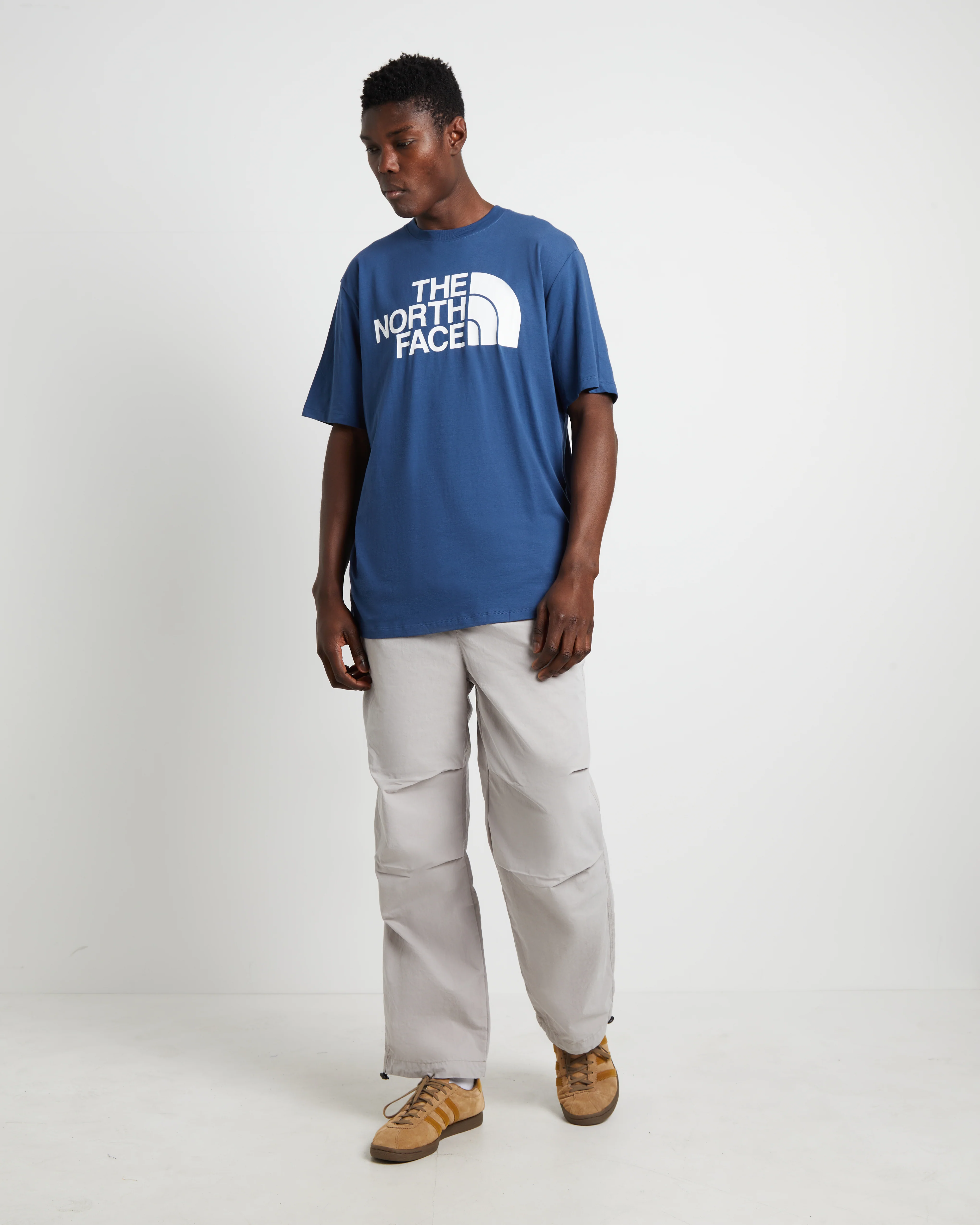 Short Sleeve Half Dome T-Shirt in Shady Blue - Image 3