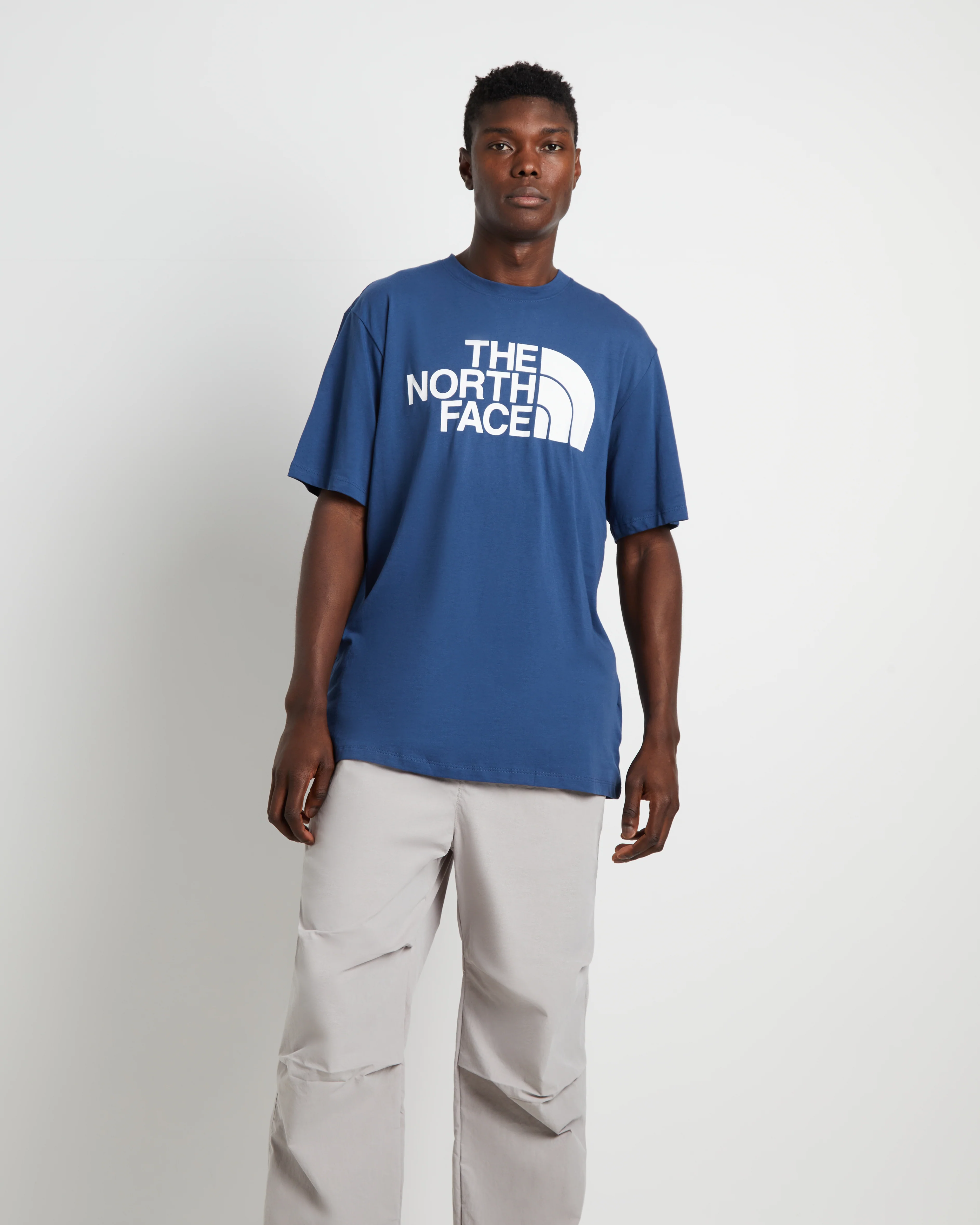 Short Sleeve Half Dome T-Shirt in Shady Blue - Image 5