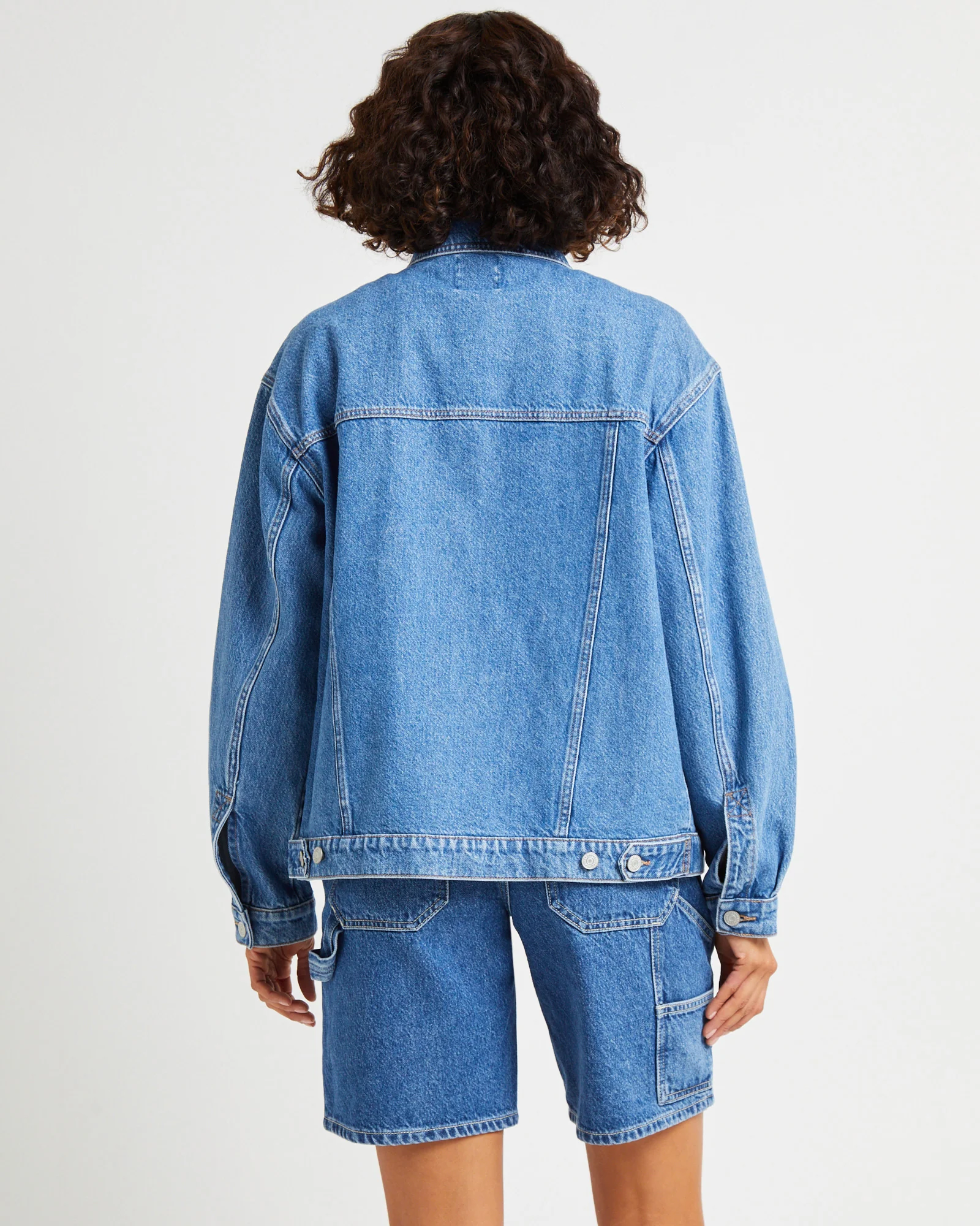 Signature Baggy Denim Jacket - Image 2