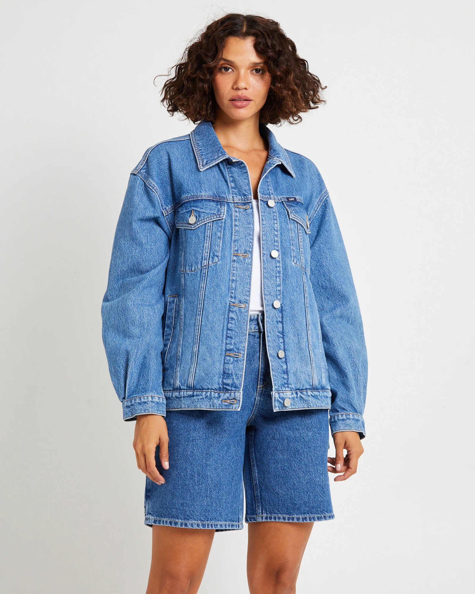 Signature Baggy Denim Jacket - Image 3