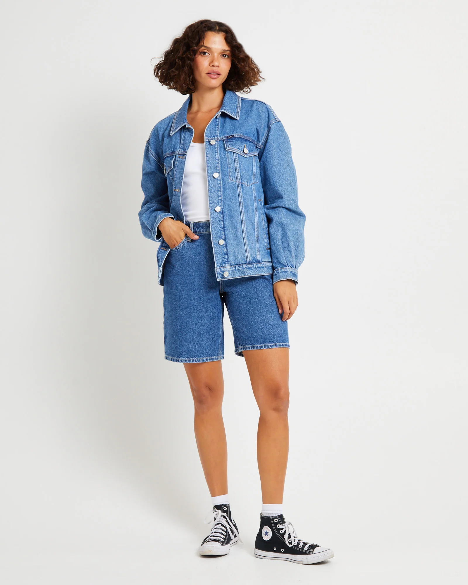 Signature Baggy Denim Jacket - Image 4