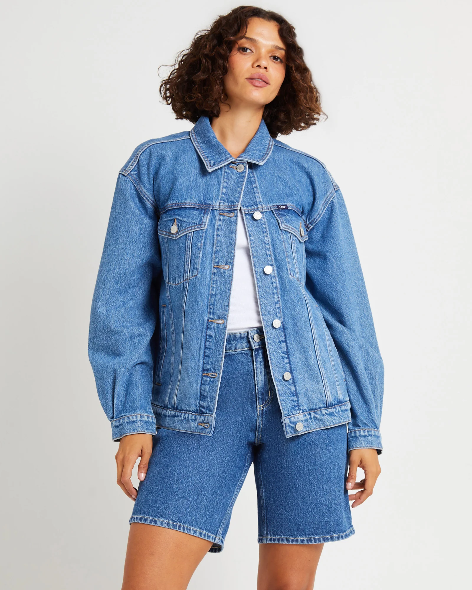 Signature Baggy Denim Jacket - Image 5