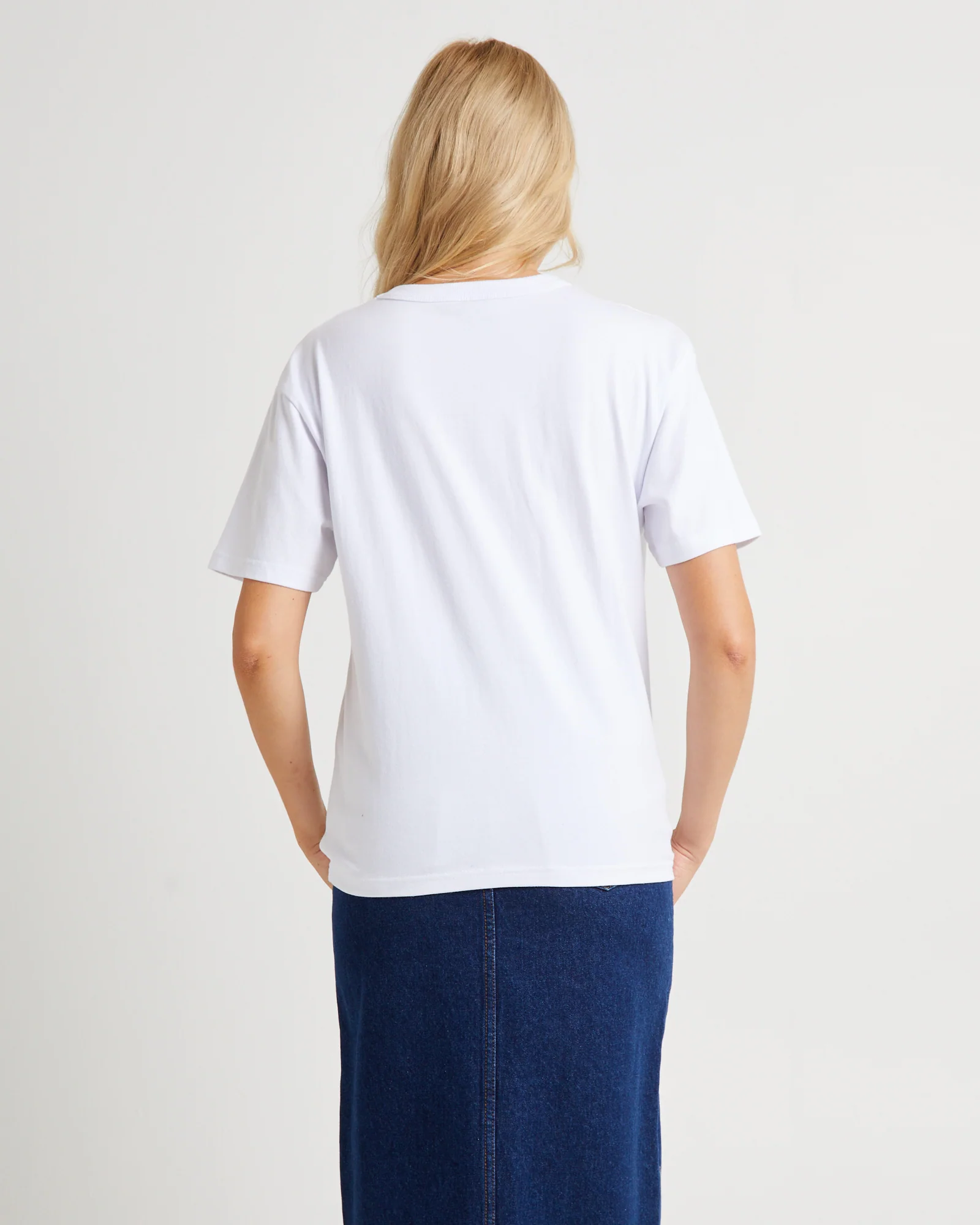 Signature Relaxed T-Shirt Optic White - Image 2