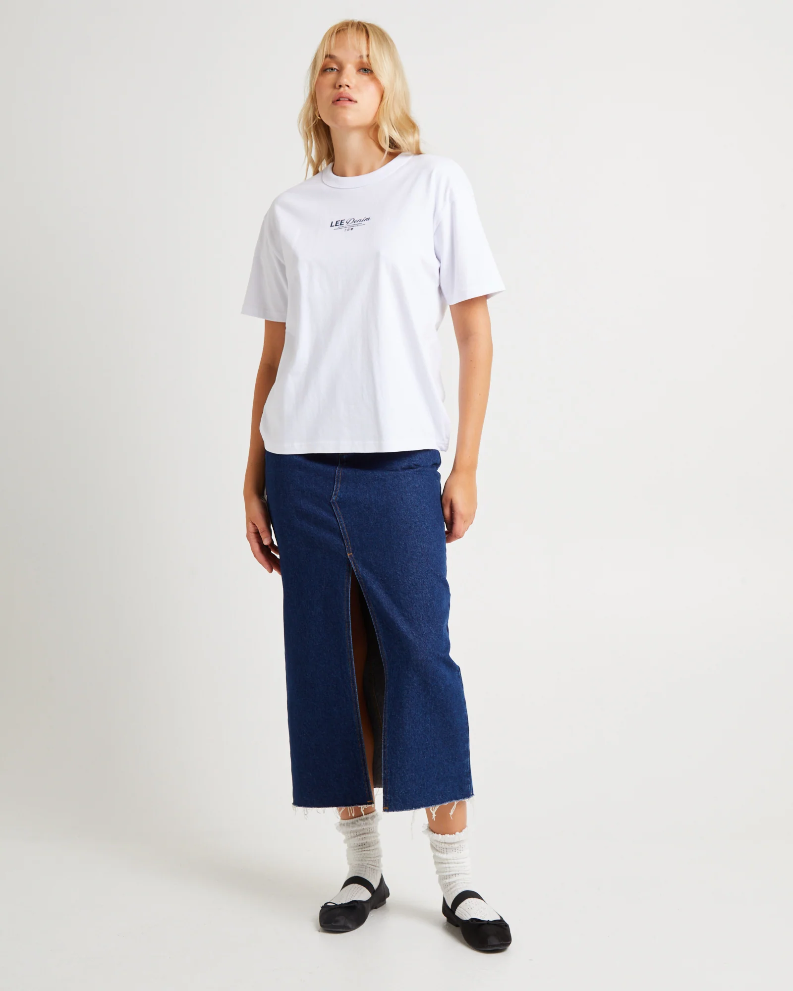 Signature Relaxed T-Shirt Optic White - Image 3