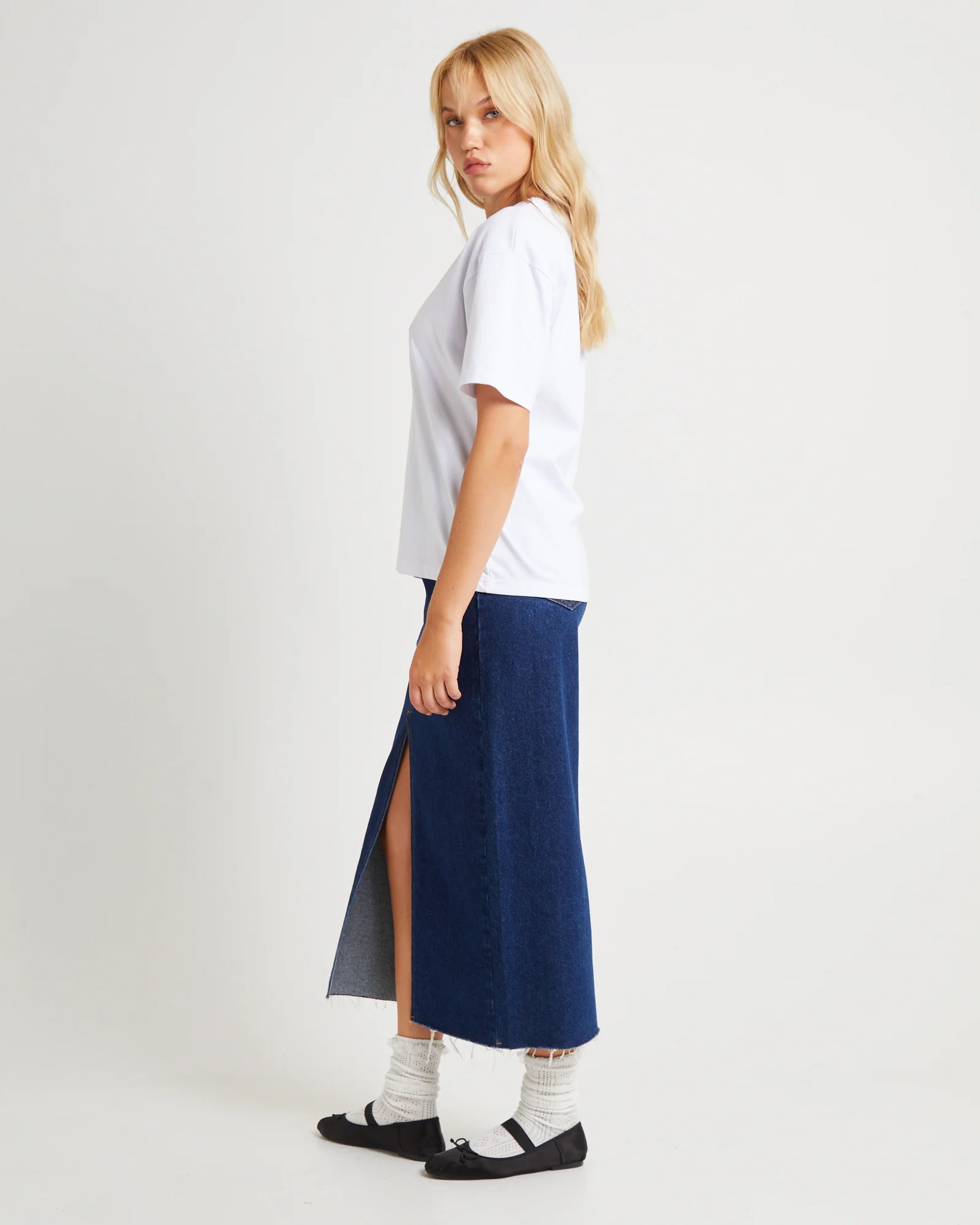 Signature Relaxed T-Shirt Optic White - Image 4