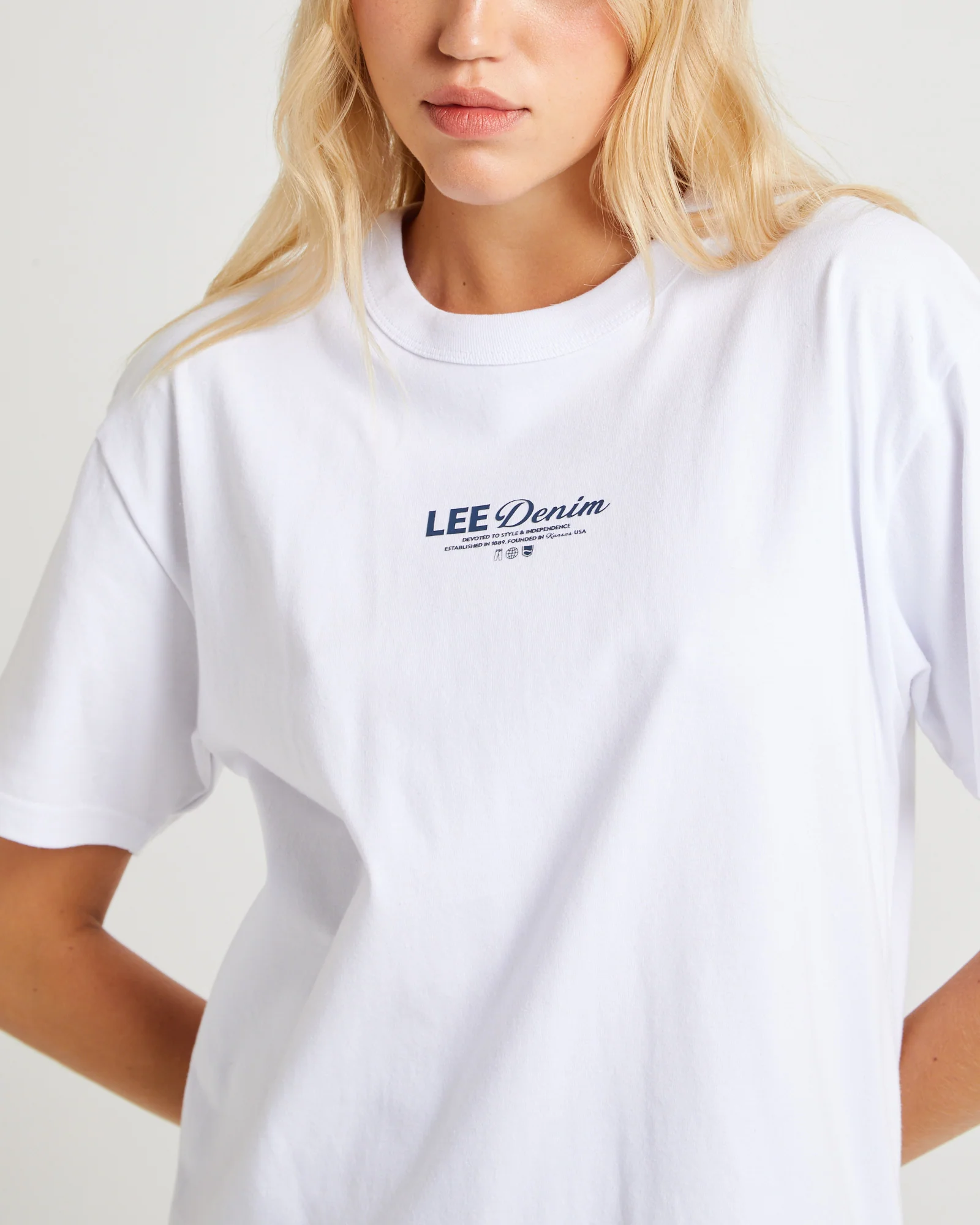 Signature Relaxed T-Shirt Optic White - Image 5