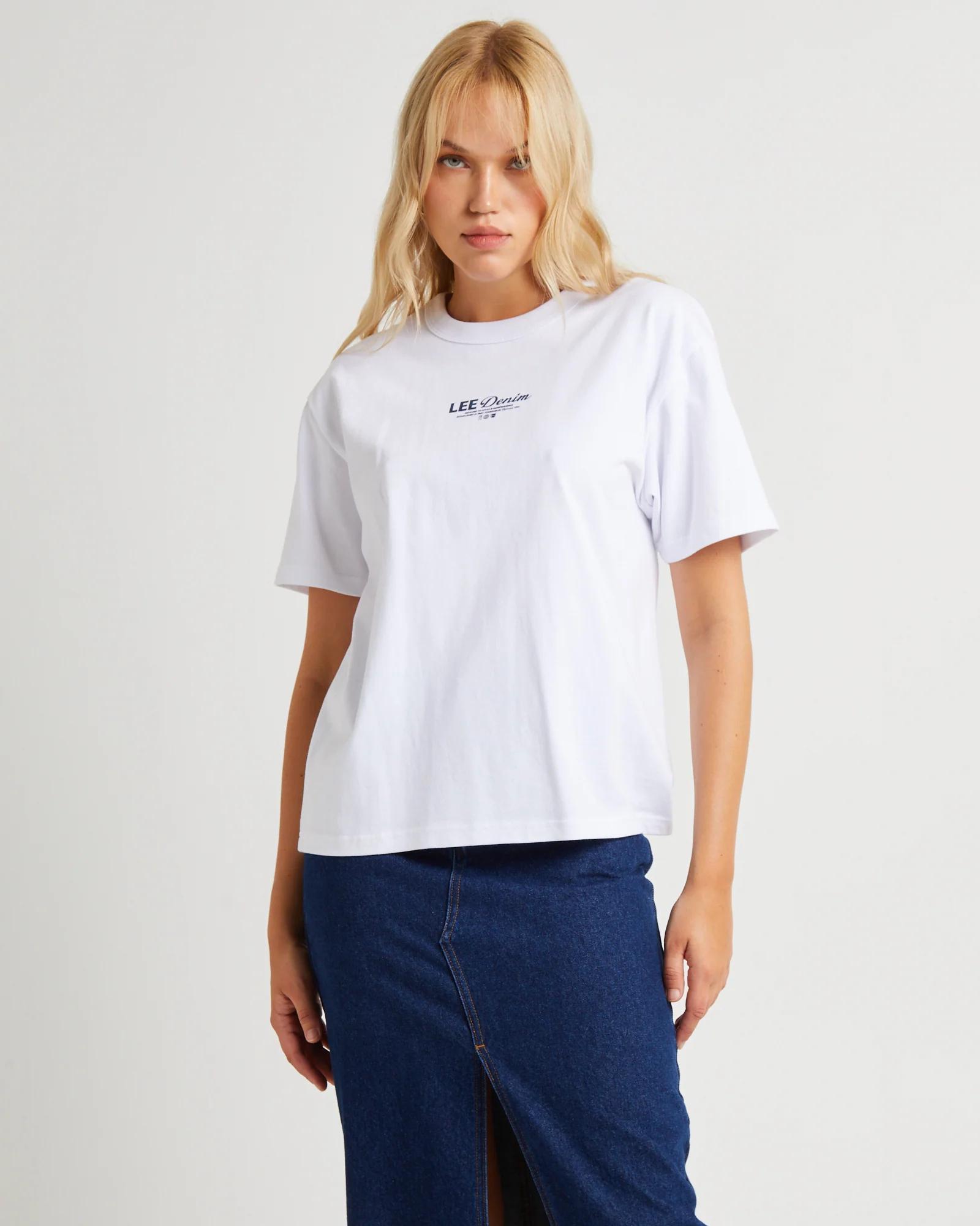 Signature Relaxed T-Shirt Optic White - Image 6
