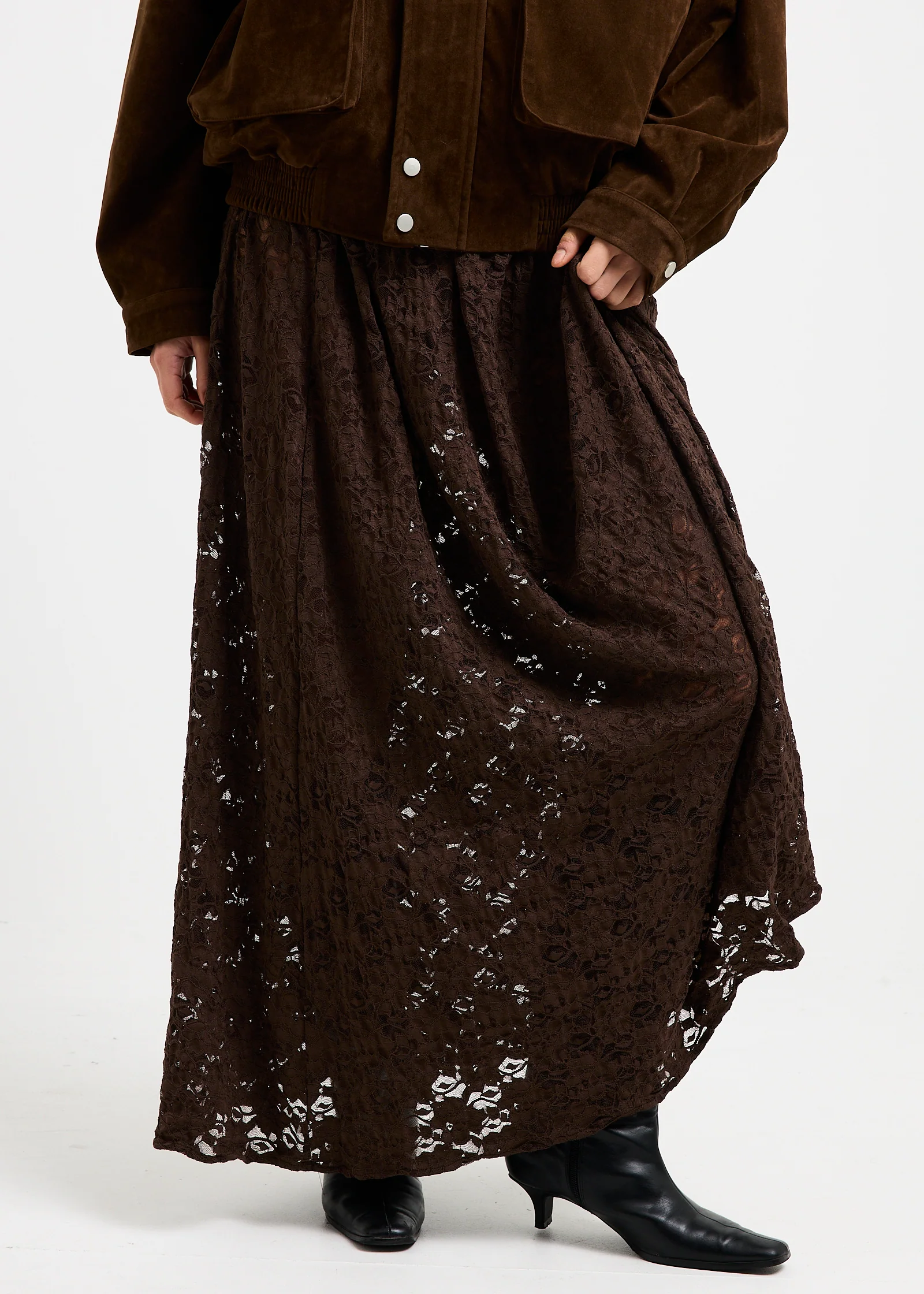 Sigrid Lace Maxi Skirt - Image 2