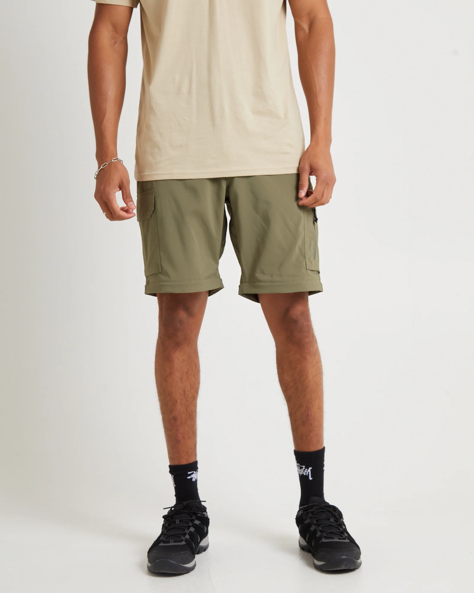 Silver Ridge Convertible Pants Khaki - Image 2
