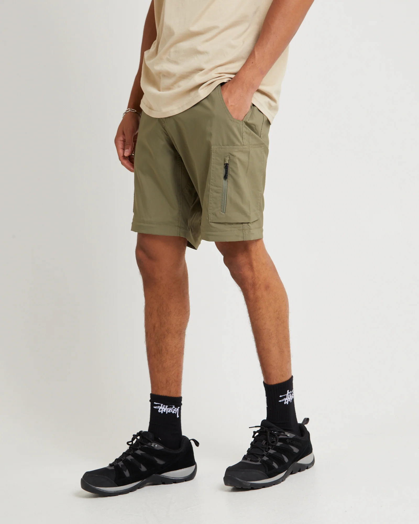 Silver Ridge Convertible Pants Khaki - Image 7