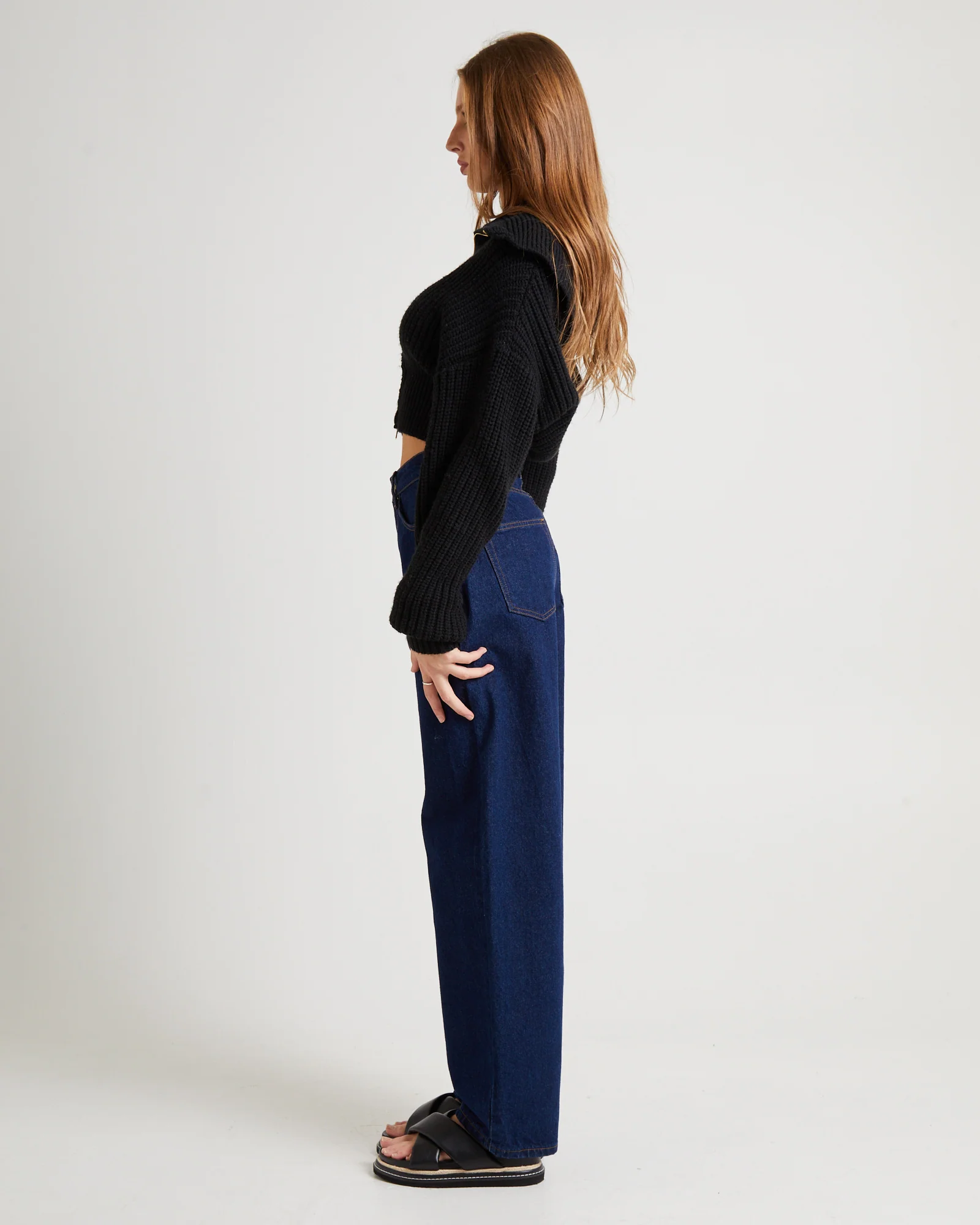 Simmy Double Zip Knit Top - Image 4