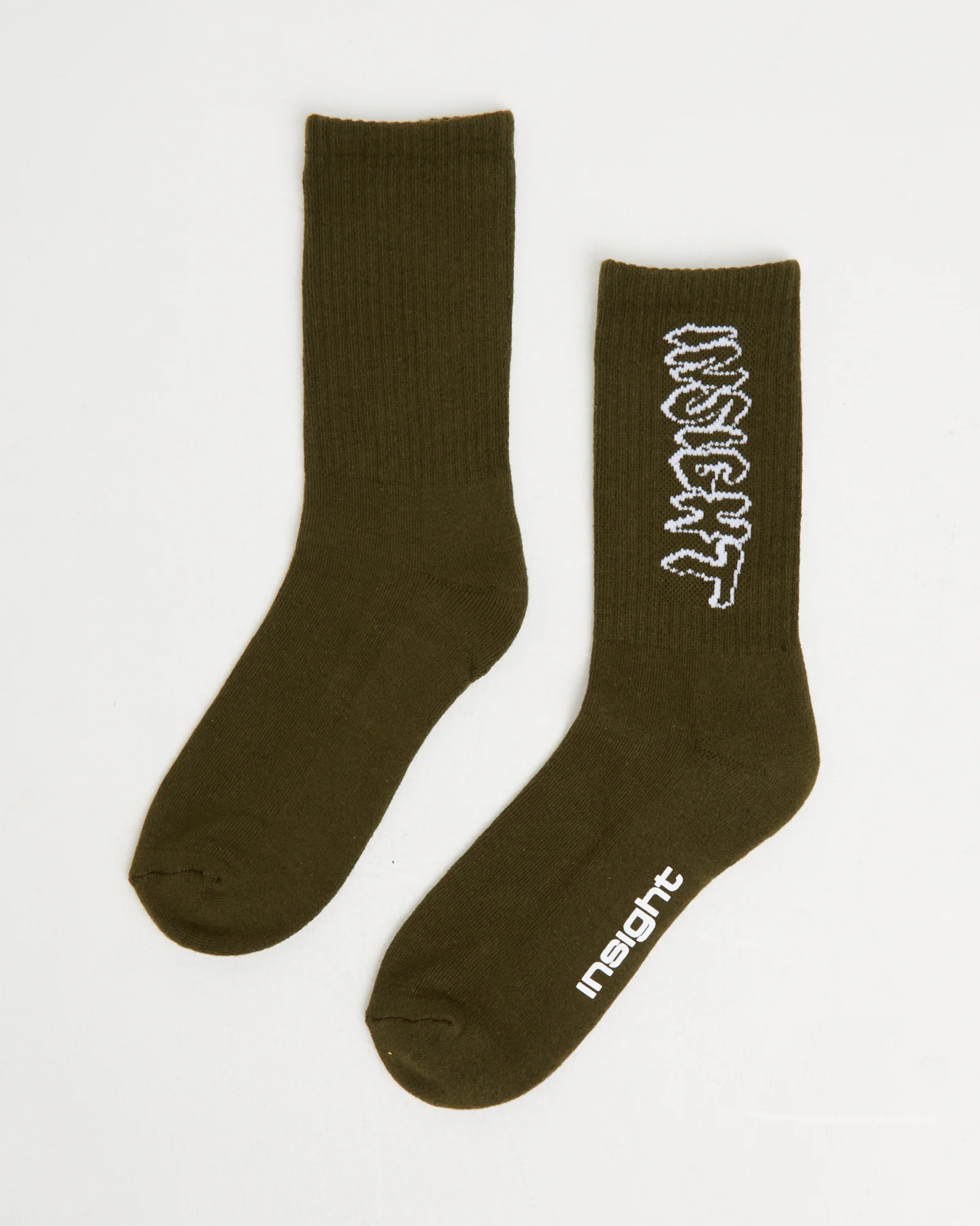 Sive Crew Socks in Green - Image 3