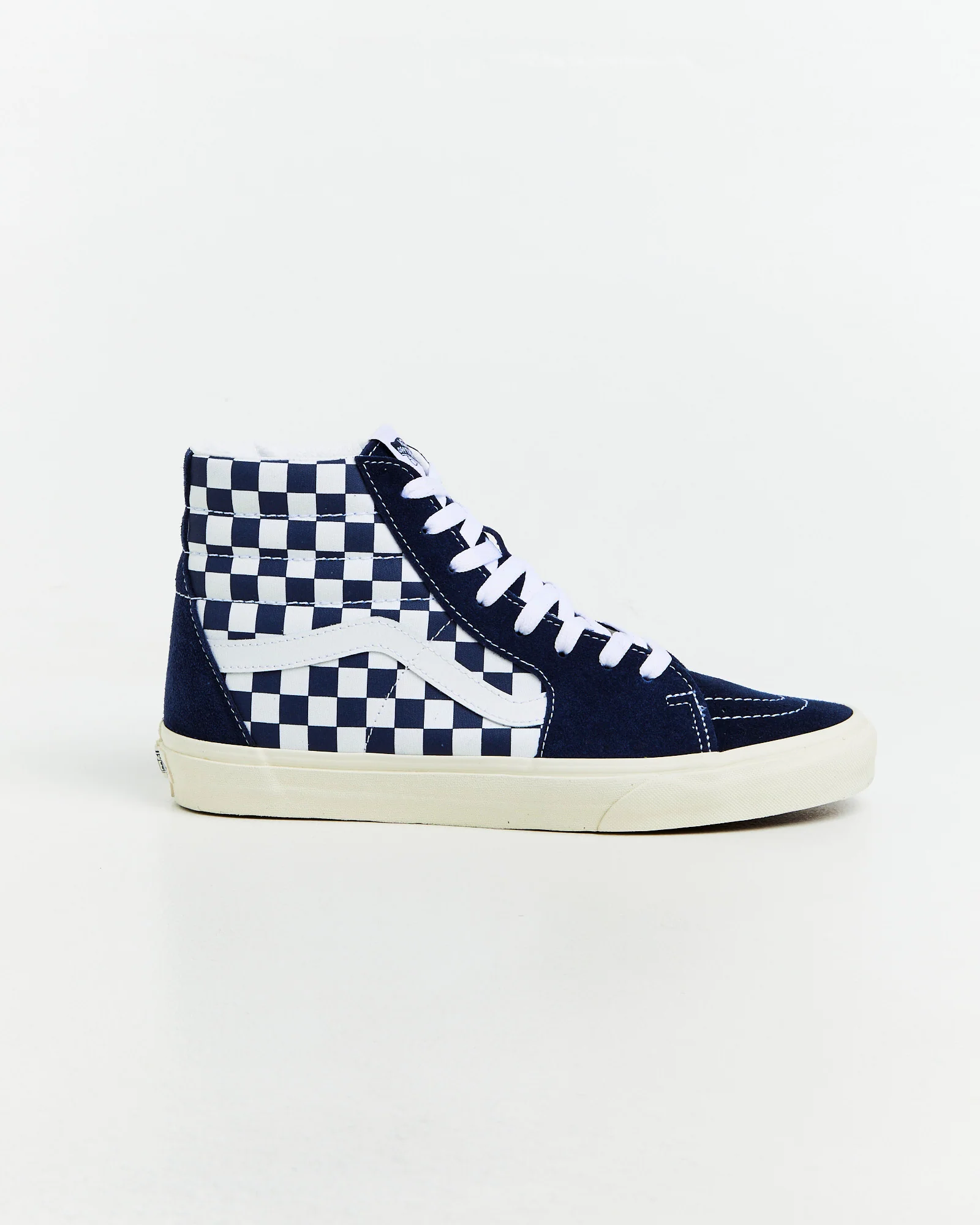 SK8-Hi Top Sneakers Checkerboard Dress Blue/White - Image 2