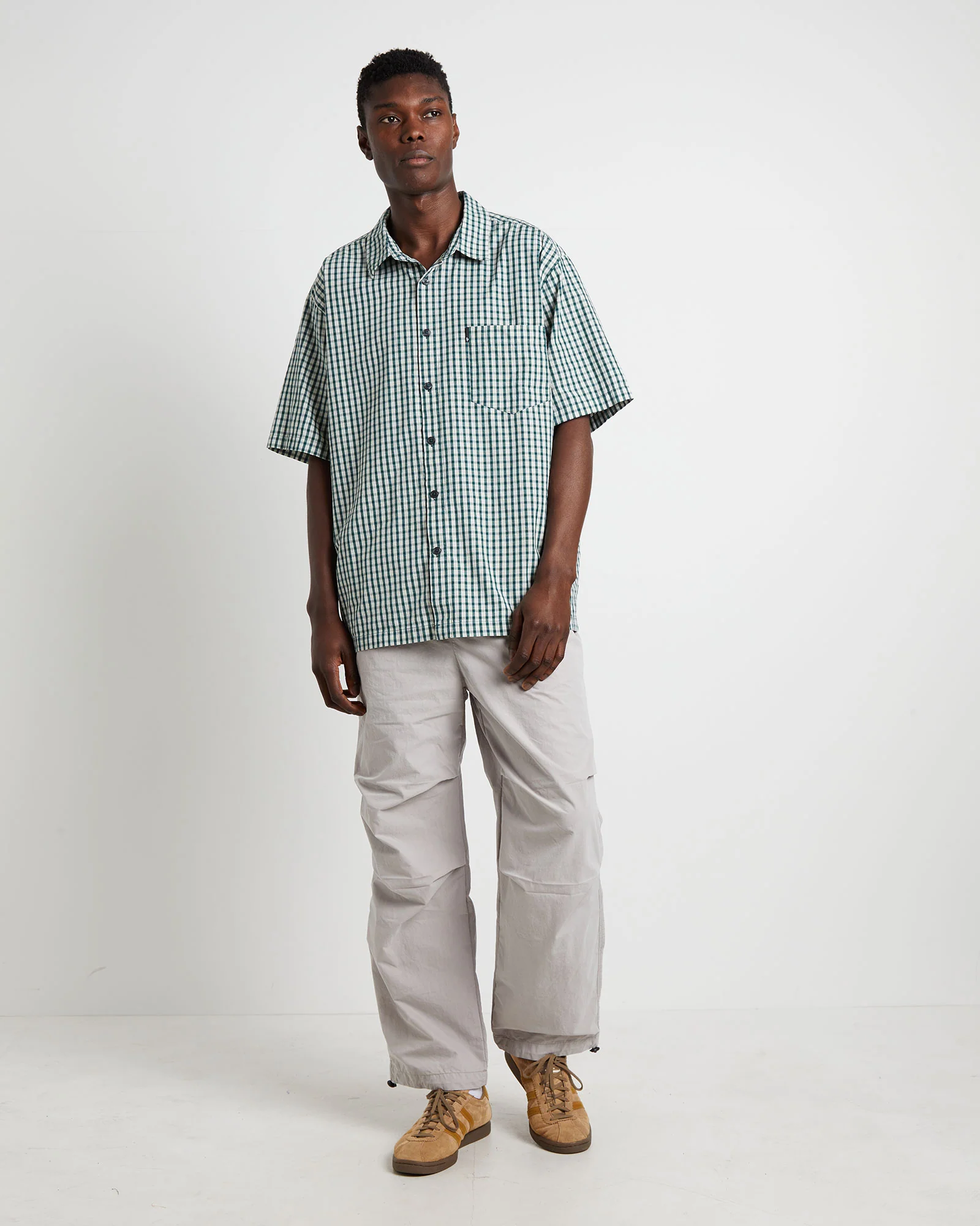 Skate Short Sleeve Shirt in Pine - Image 3