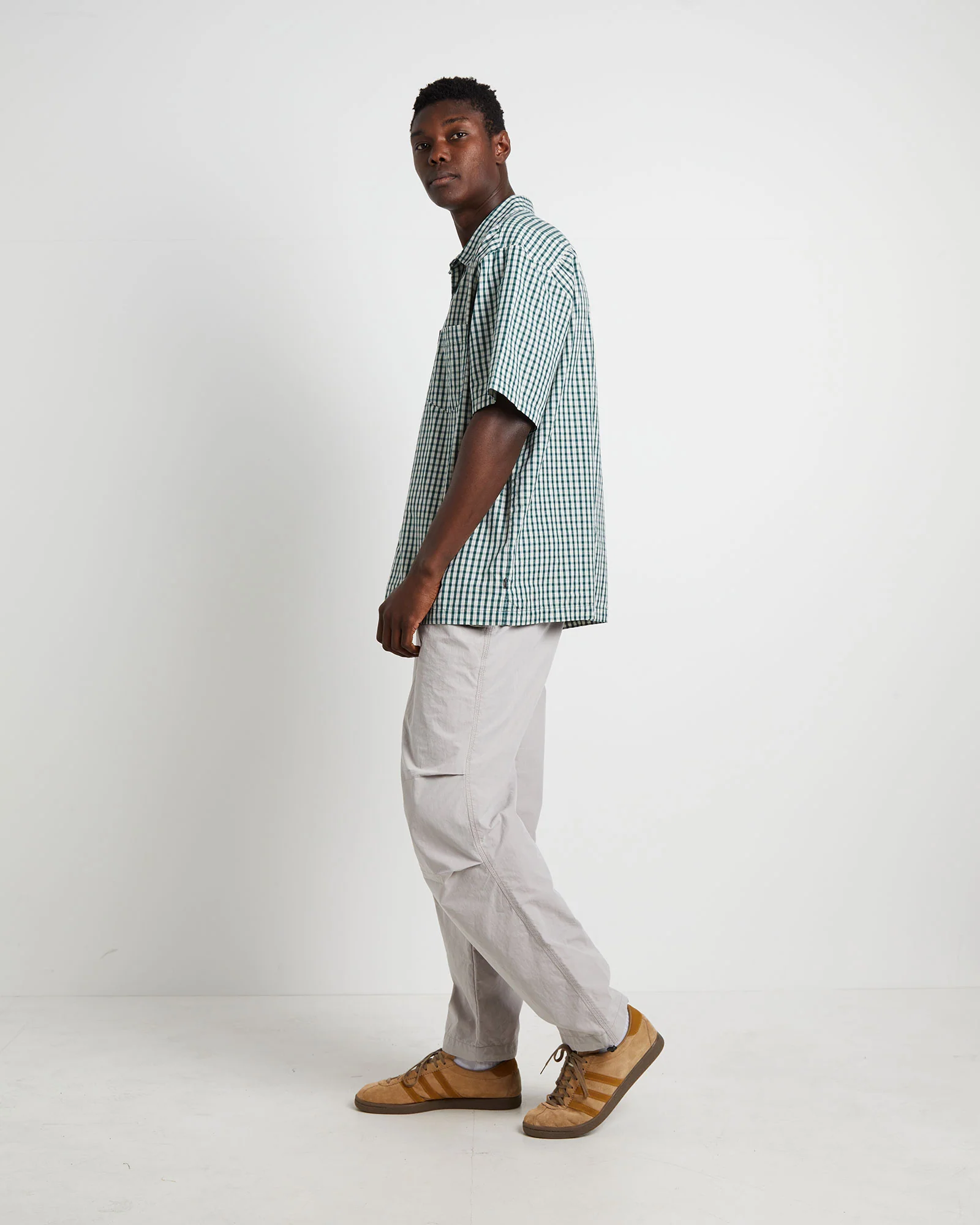 Skate Short Sleeve Shirt in Pine - Image 4