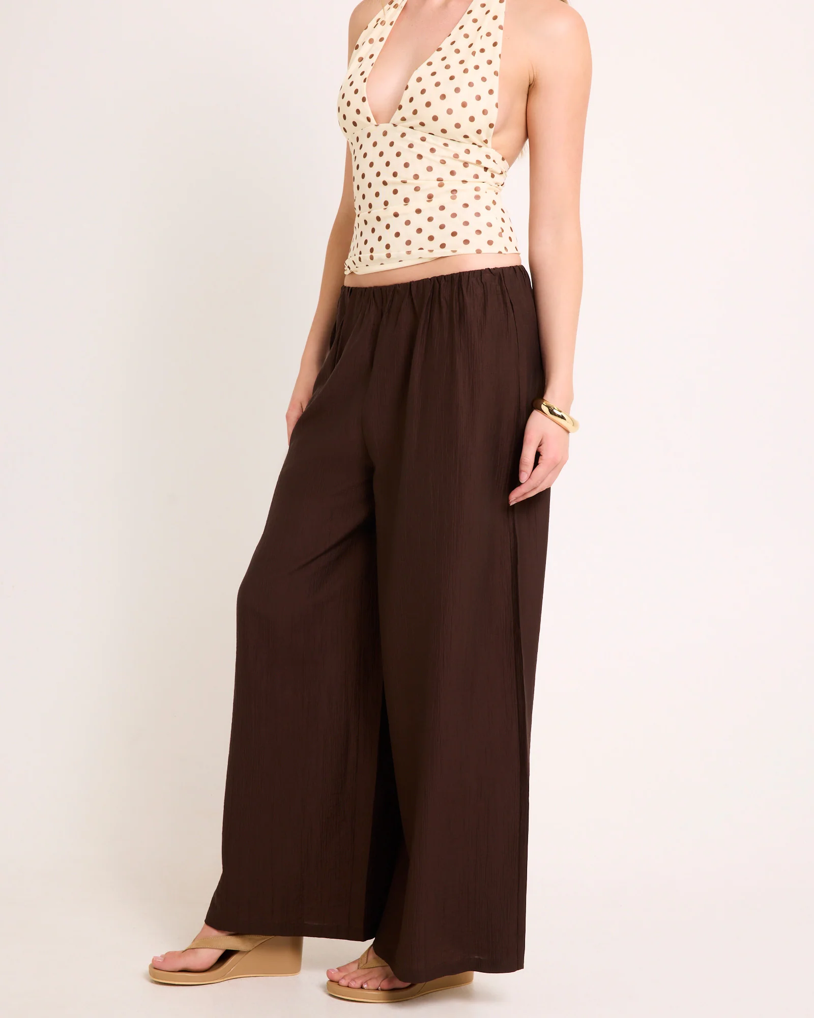 Skye Wide Leg Pants - Image 4