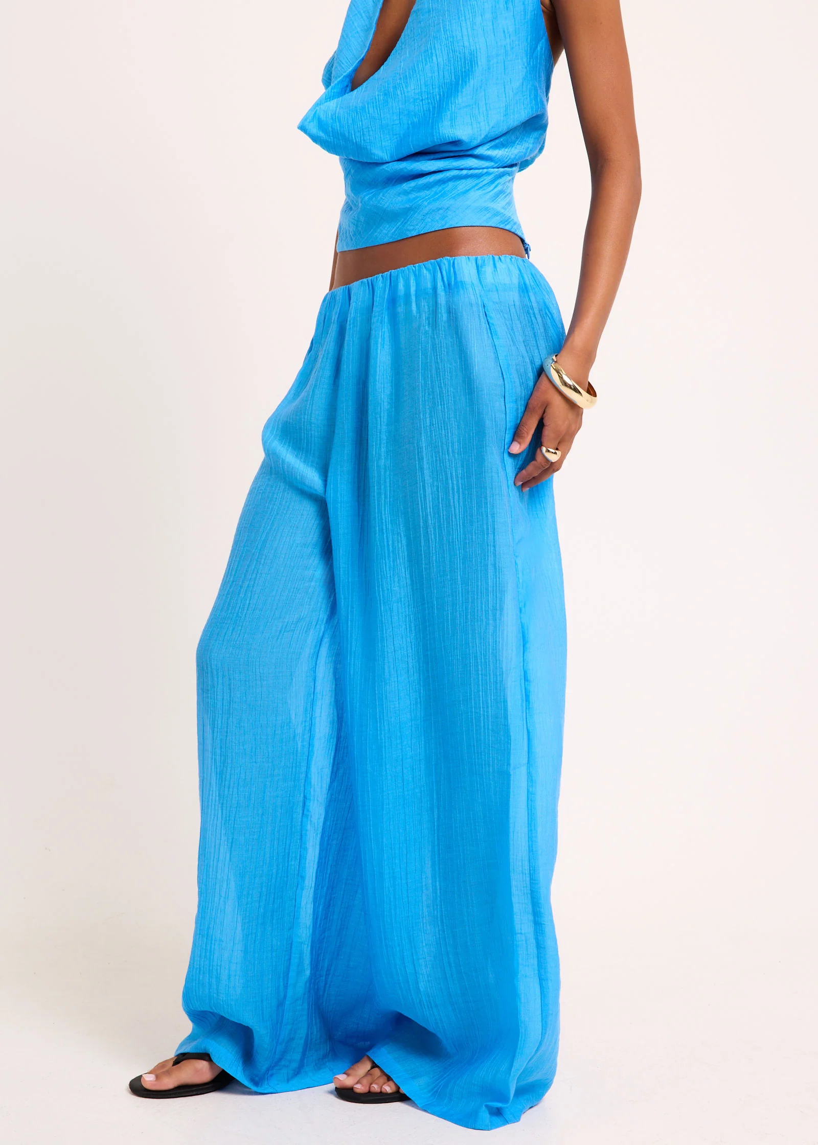 Skye Wide Leg Pants - Image 3