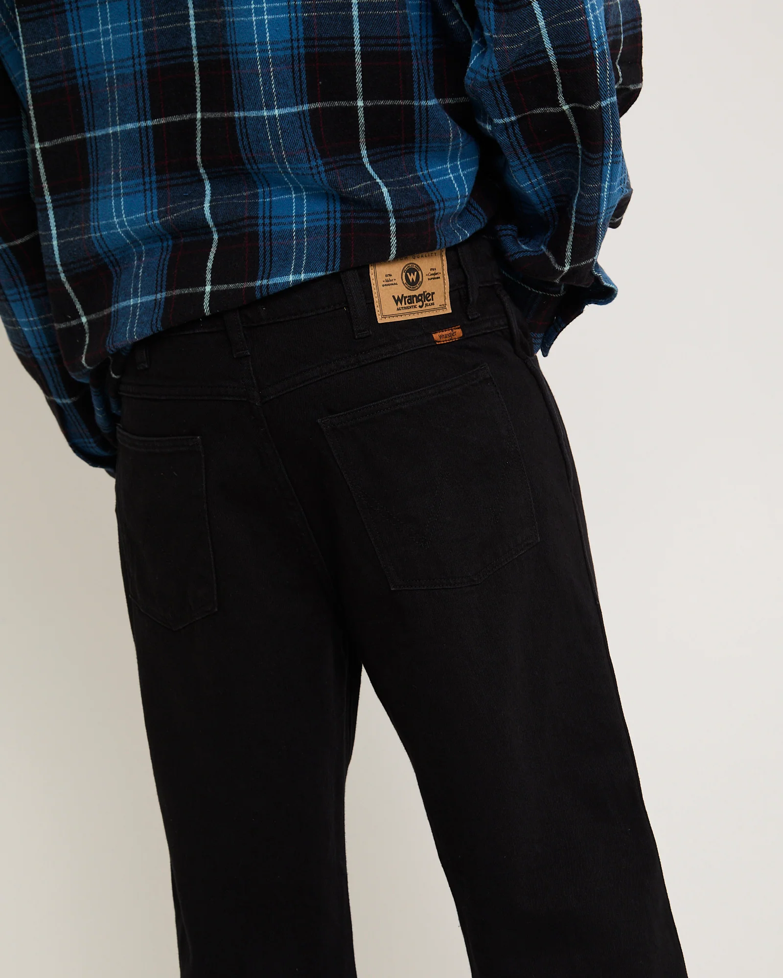 Slacker Relaxed Denim Jeans Steele Black - Image 5