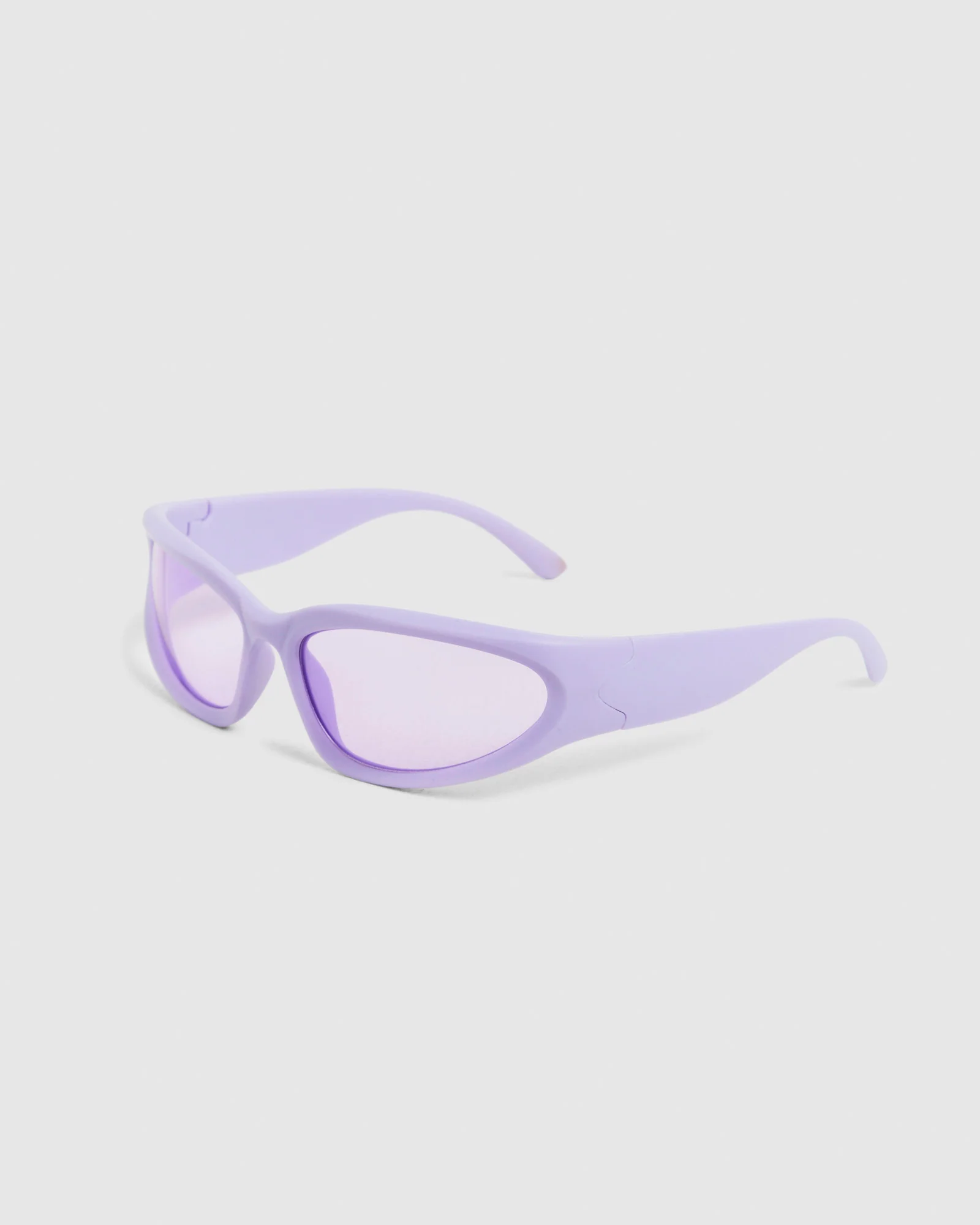 Sleek Sunglasses Purple - Image 2