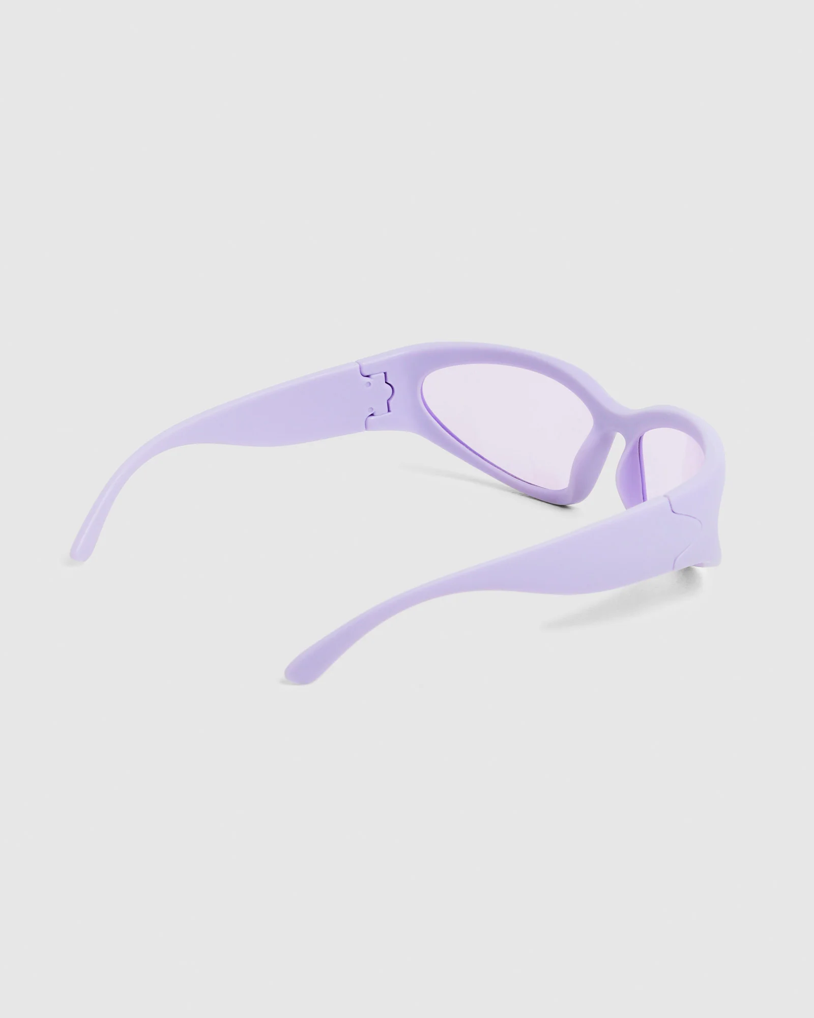Sleek Sunglasses Purple - Image 3