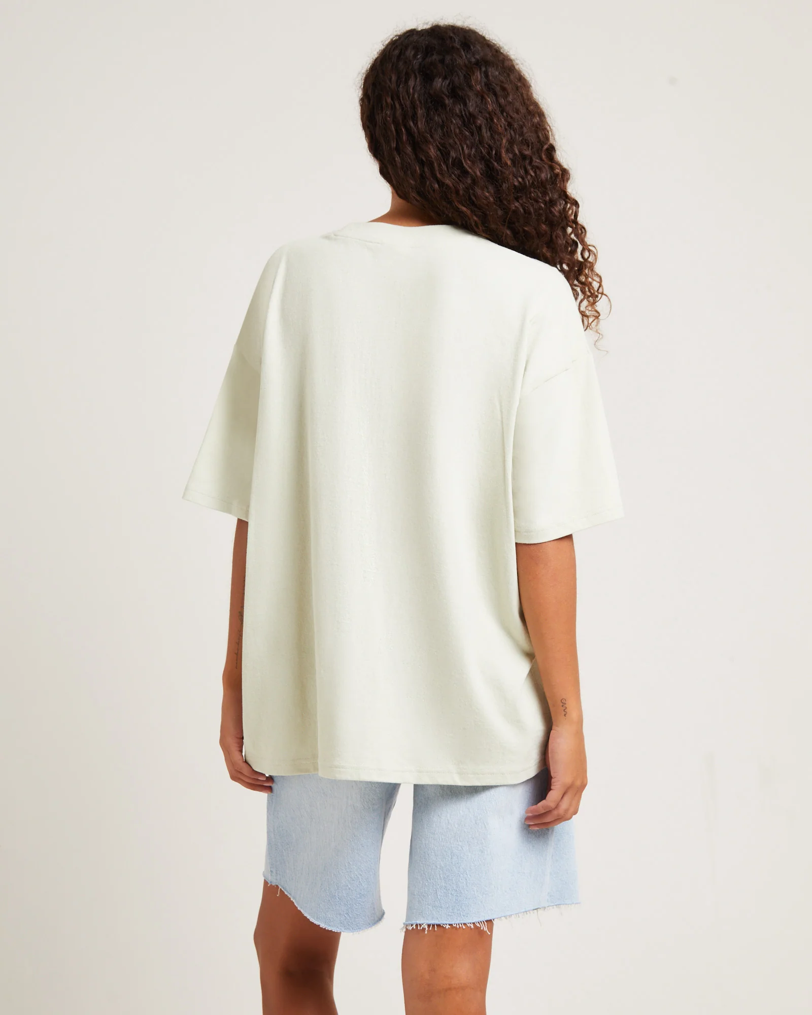 Sleeping Cells Oversized Tee Thrift White - Image 2