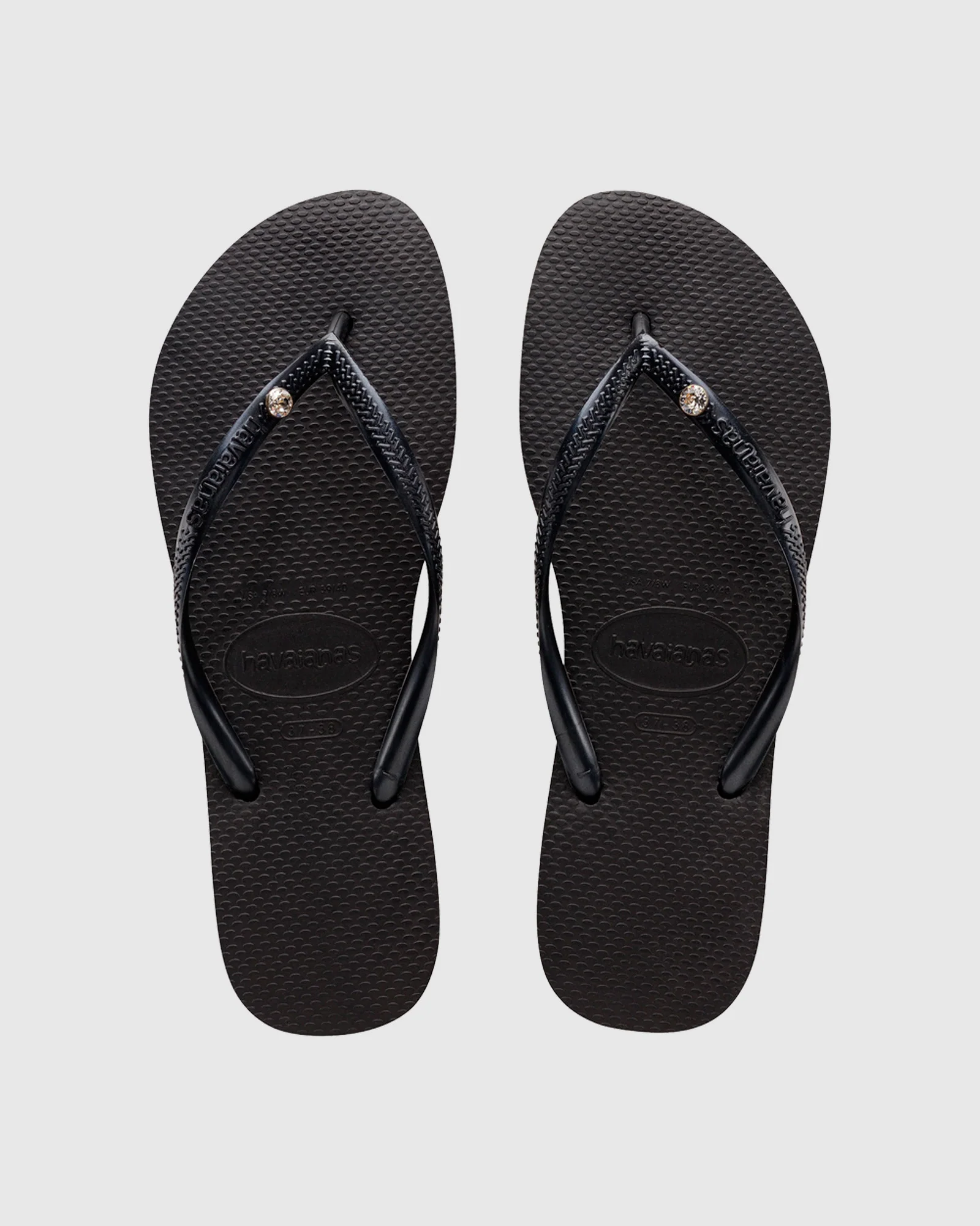 Slim Crystal Thongs - Image 2